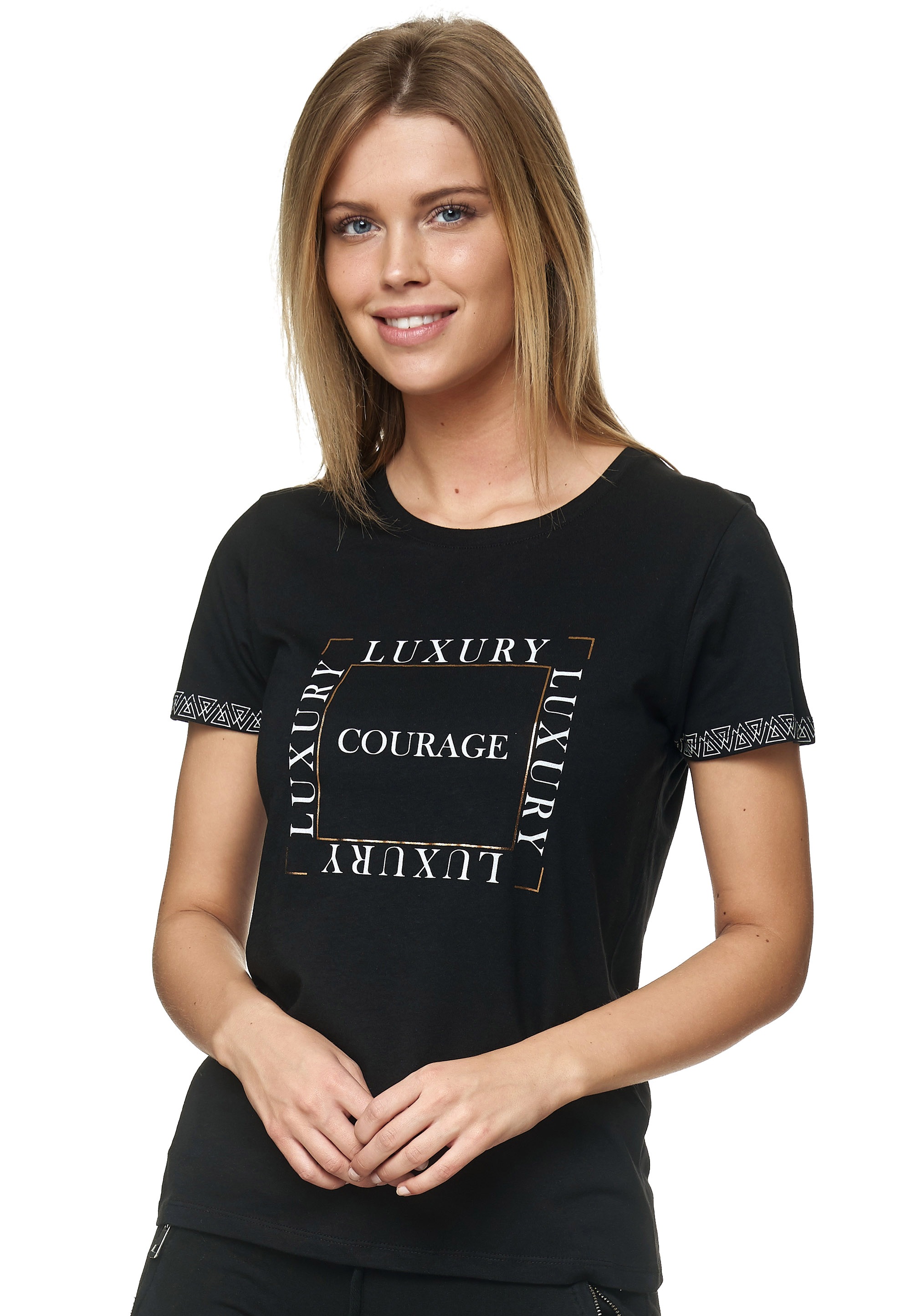 Decay T-Shirt, mit schickem Schriftzug