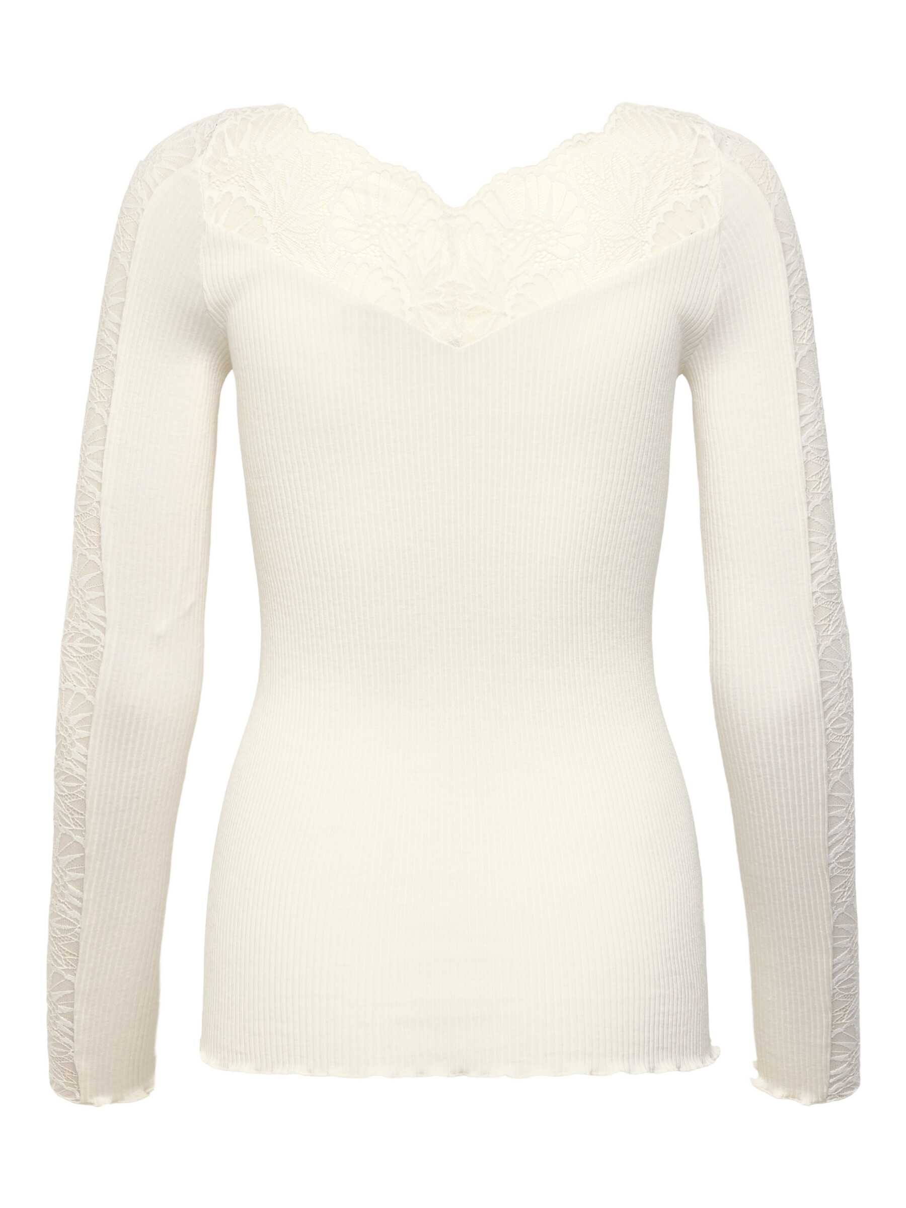 rosemunde Spitzenshirt "Beatha lace longsleeve" elastisch weiche Vintage-Sp günstig online kaufen
