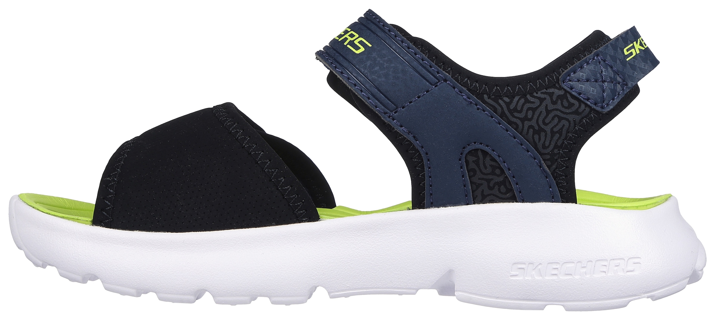 Skechers Kids Sandale »RAZOR SPLASH-DRECKO«, Badesandale, Wasserschuh, Sommerschuh mit Klettverschluss