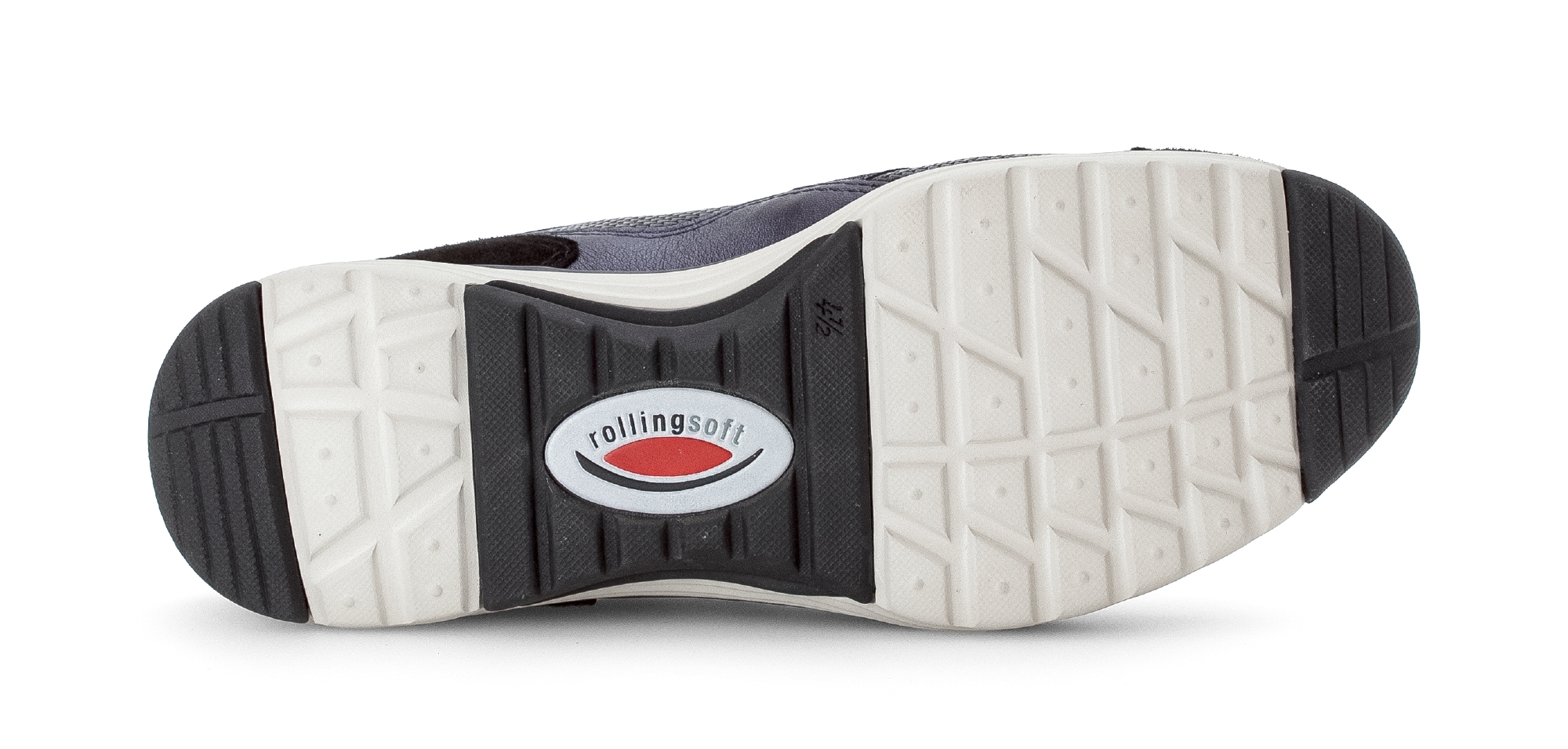 Gabor Rollingsoft Keilsneaker, Komfortschuh, Halbschuh, Schnürschuh mit Logo an der Ferse
