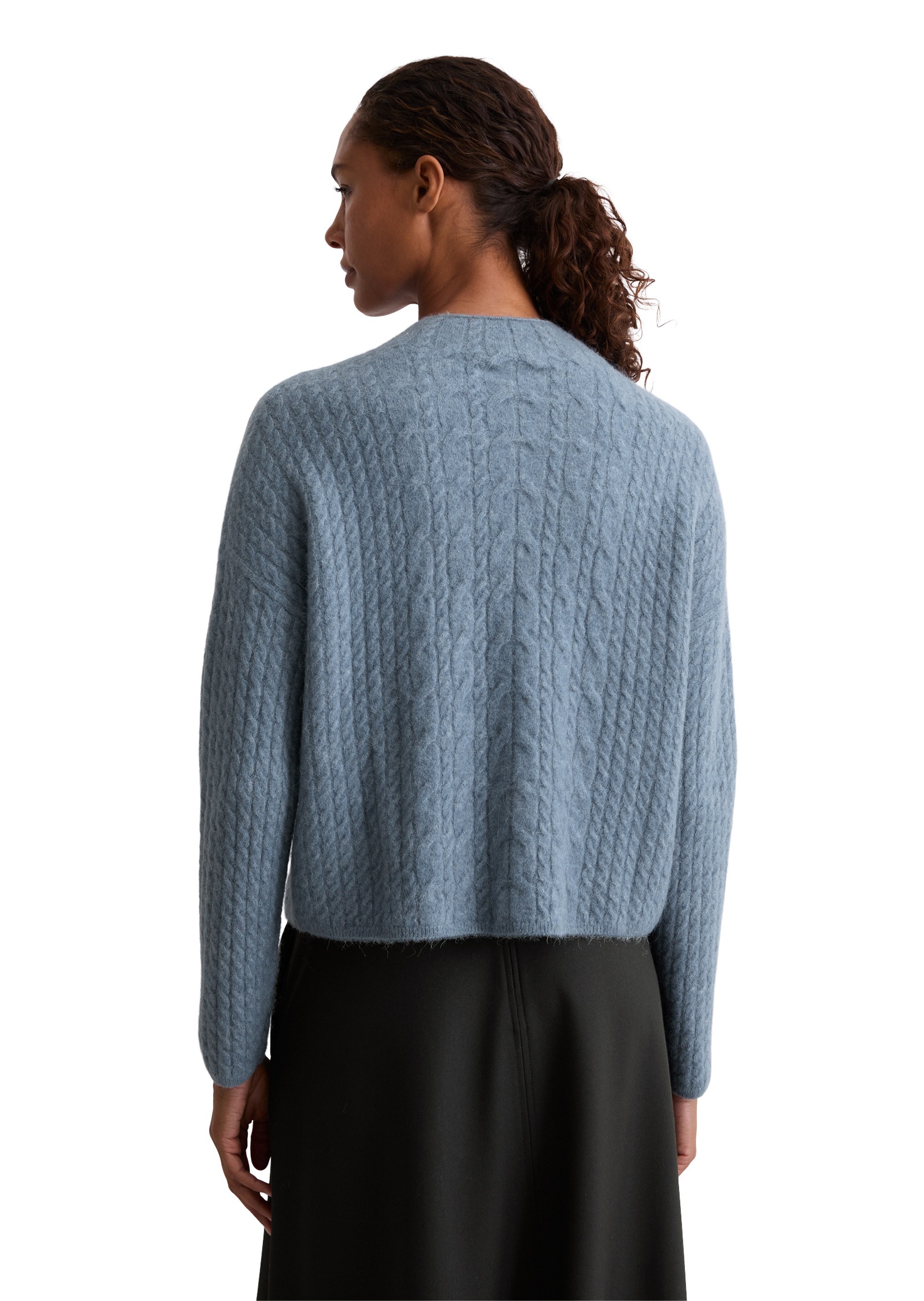 Thumbnail - Marc OPolo Strickpullover "aus softem Wolle-Alpakawolle-Mix"