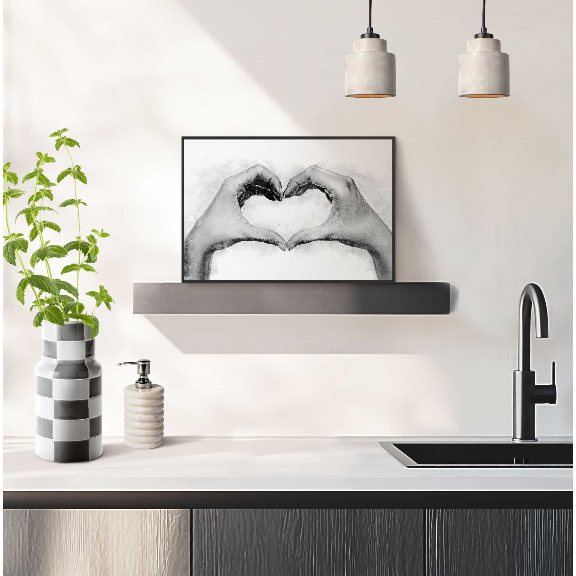 Reinders Poster "Hands Love" günstig online kaufen