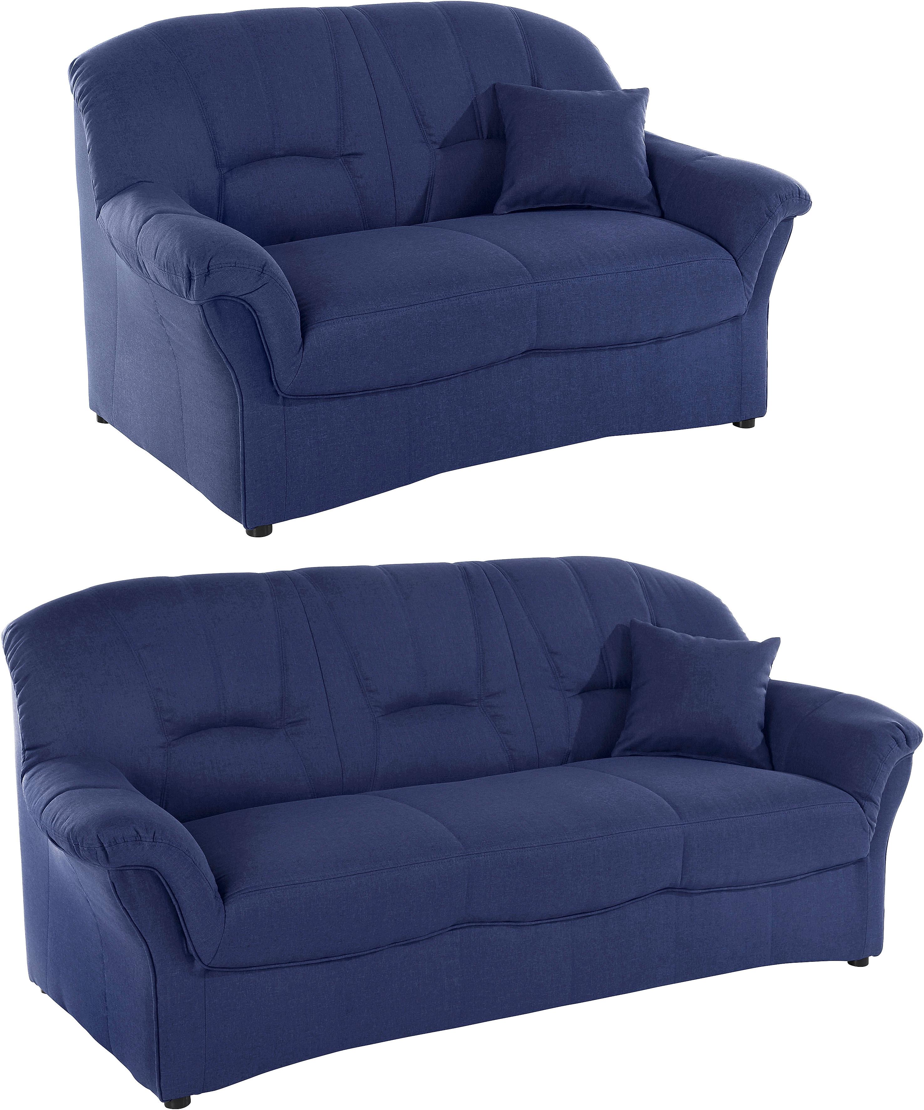 Thumbnail - DOMO collection Polstergarnitur "Bahia Sitzbelastung 140 kg", (Set), 3-Sitzer & 2-Sitzer-Set