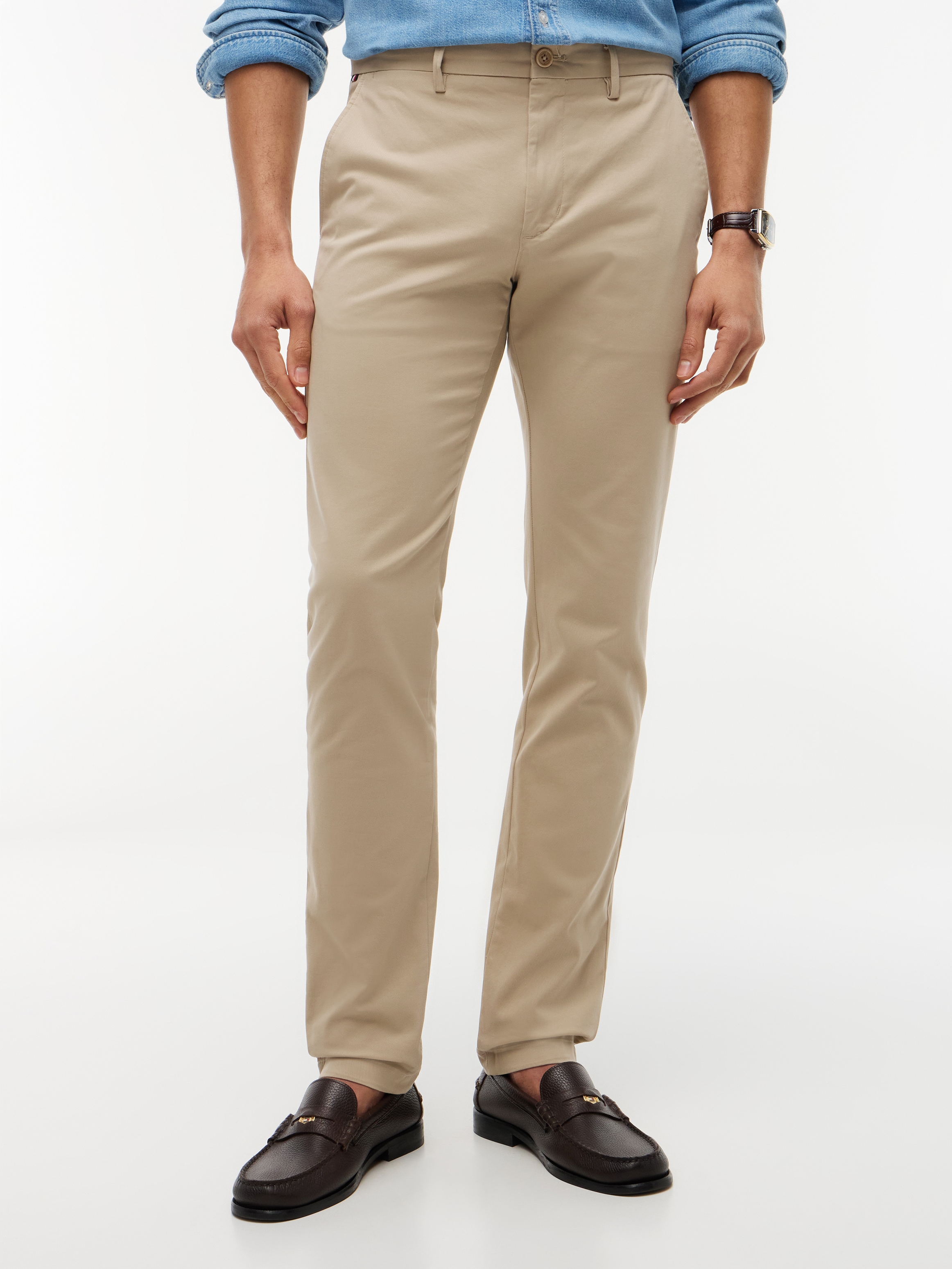 Tommy Hilfiger Chinohose "Chino Bleecker 1985 PIMA CO"