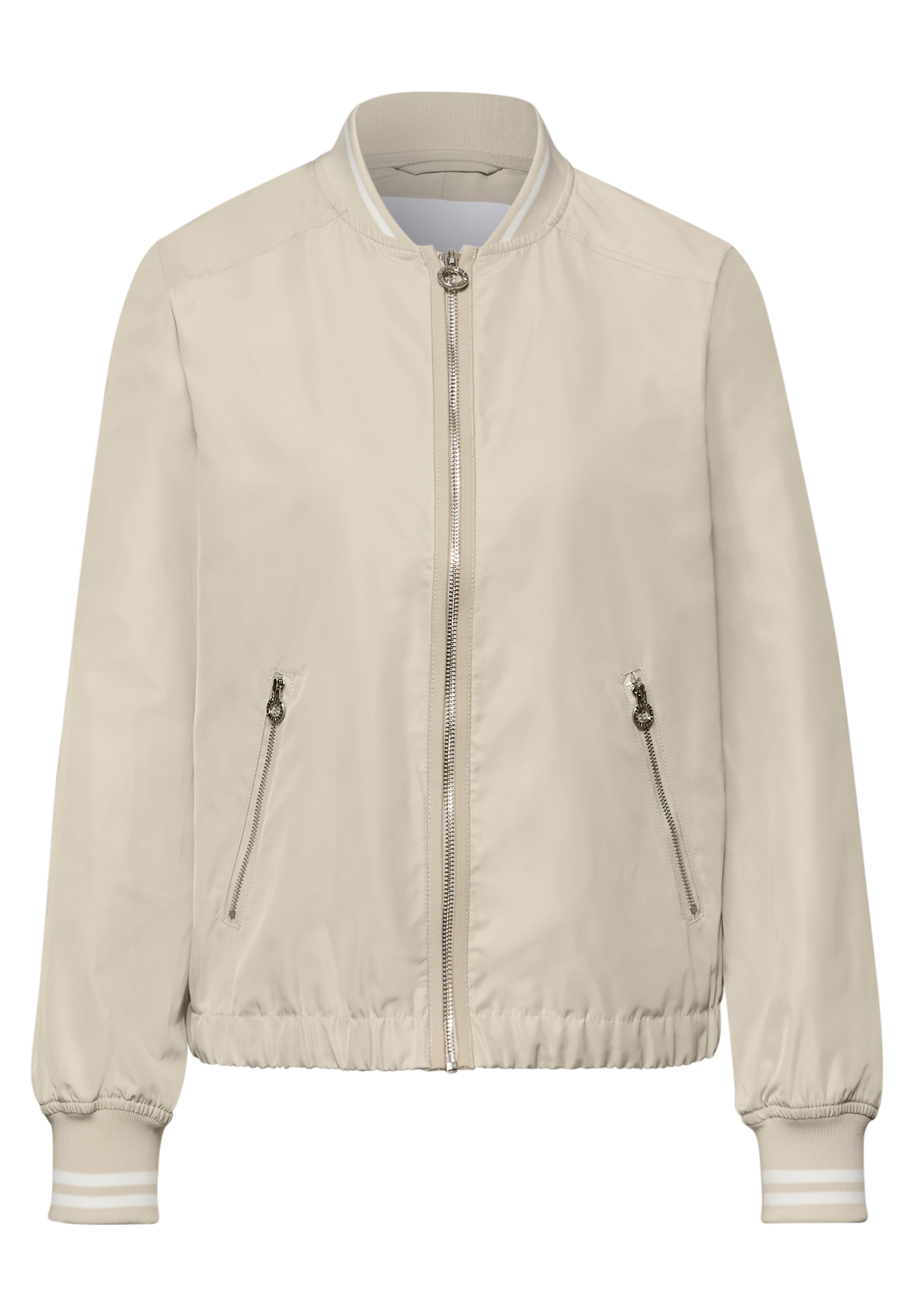 STREET ONE Blouson ohne Kapuze mit College-Style Details