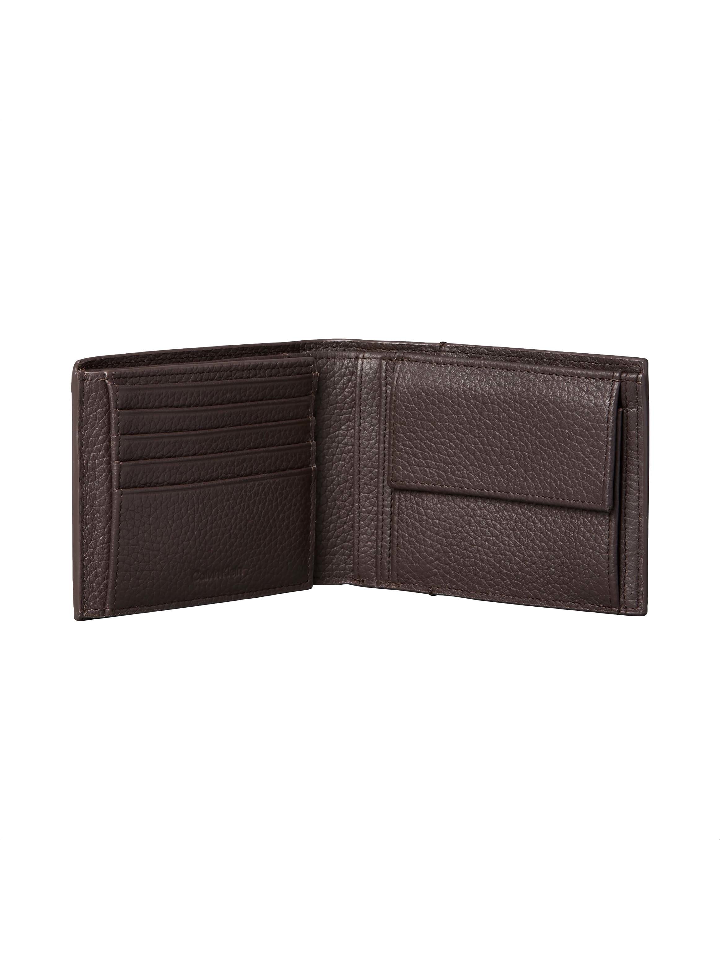 Calvin Klein Geldbörse »FOIL EMBOSS TRIFOLD w/ CARD« Unisex Geldbeutel, Portemonnaie mit Logoschriftzug