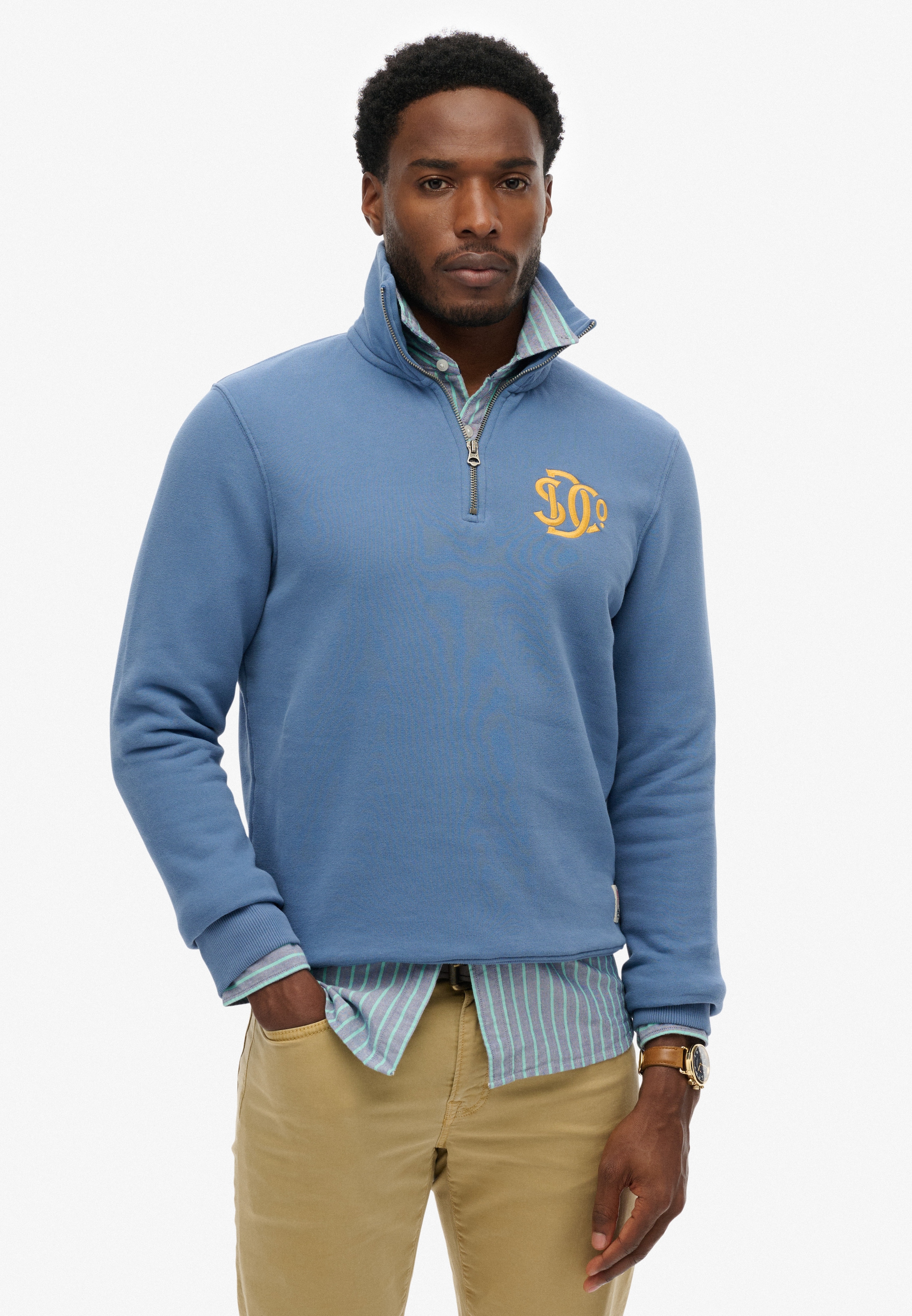 Superdry Sweatshirt »Sd&co Neon Half Zip Track«
