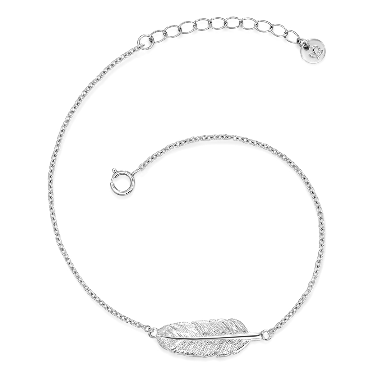 Damen Gliederarmband "X1094", Silber 925 (Sterlingsilber)silber, GLANZSTÜCKE MÜNCHEN, Silber 925 (Sterlingsilber), Armbänder, aus Sterling Silber
