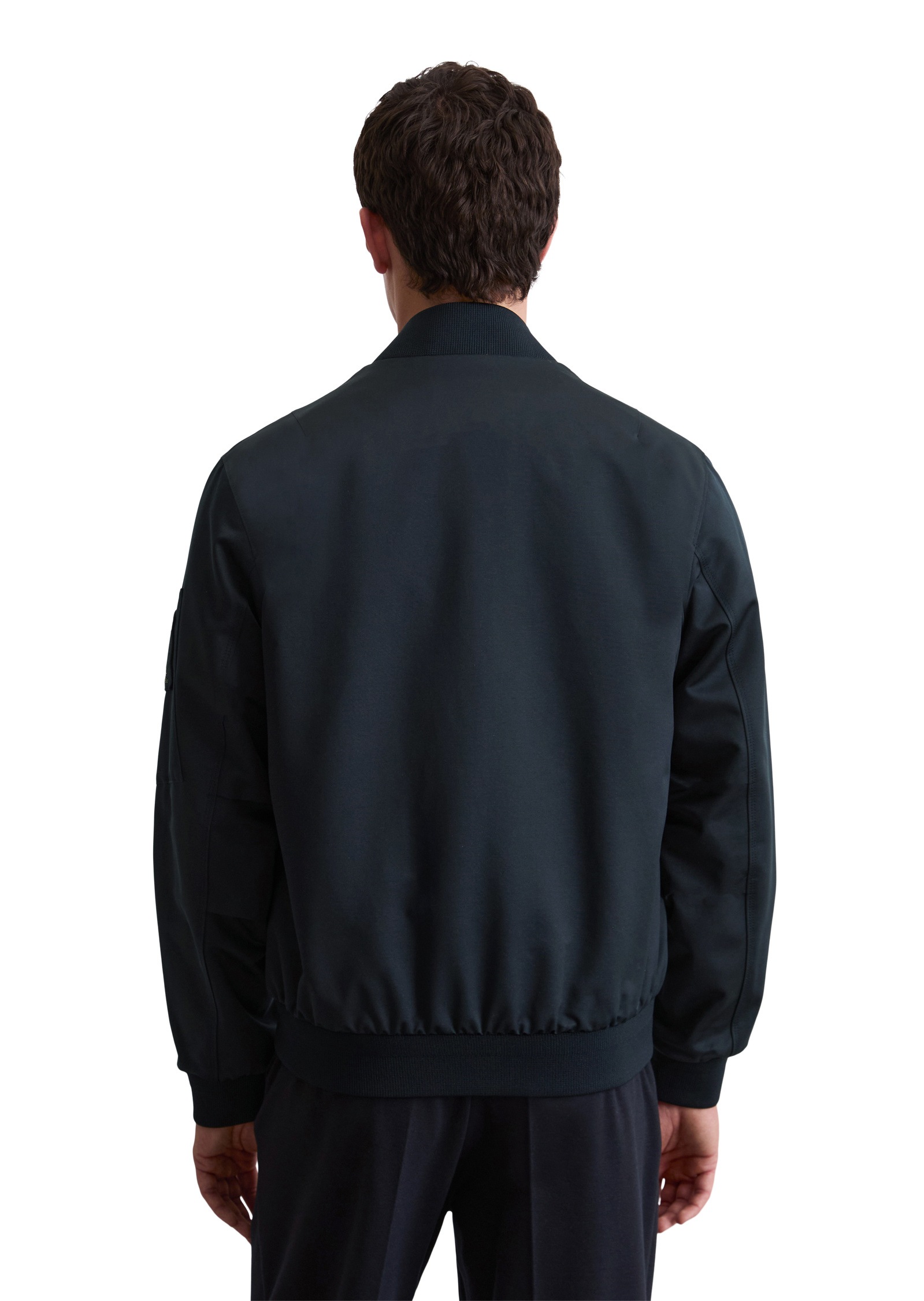 Marc O'Polo Outdoorjacke »aus wasserabweisendem Micro-Canvas«, ohne Kapuze