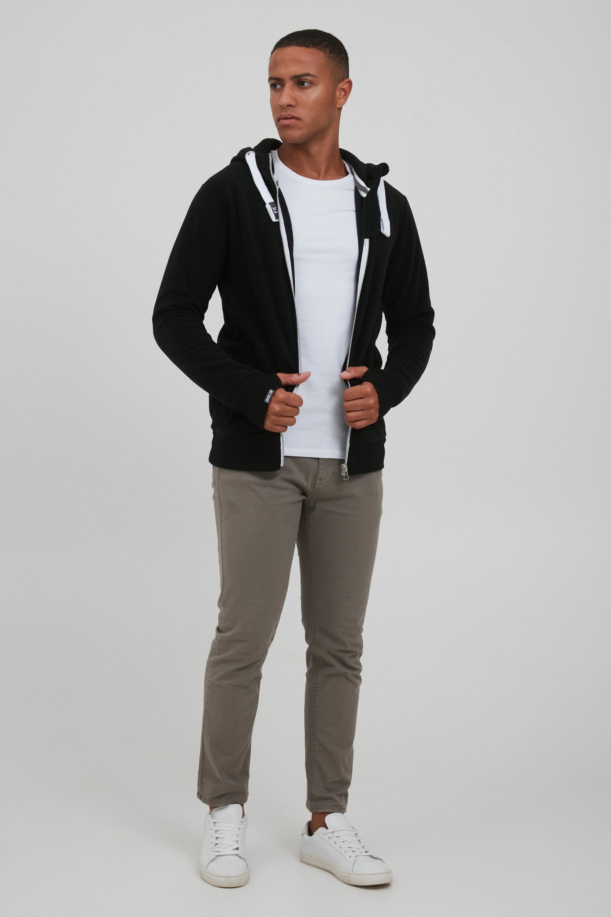 !Solid Fleecejacke »Fleecejacke SDLo«, mit Kapuze