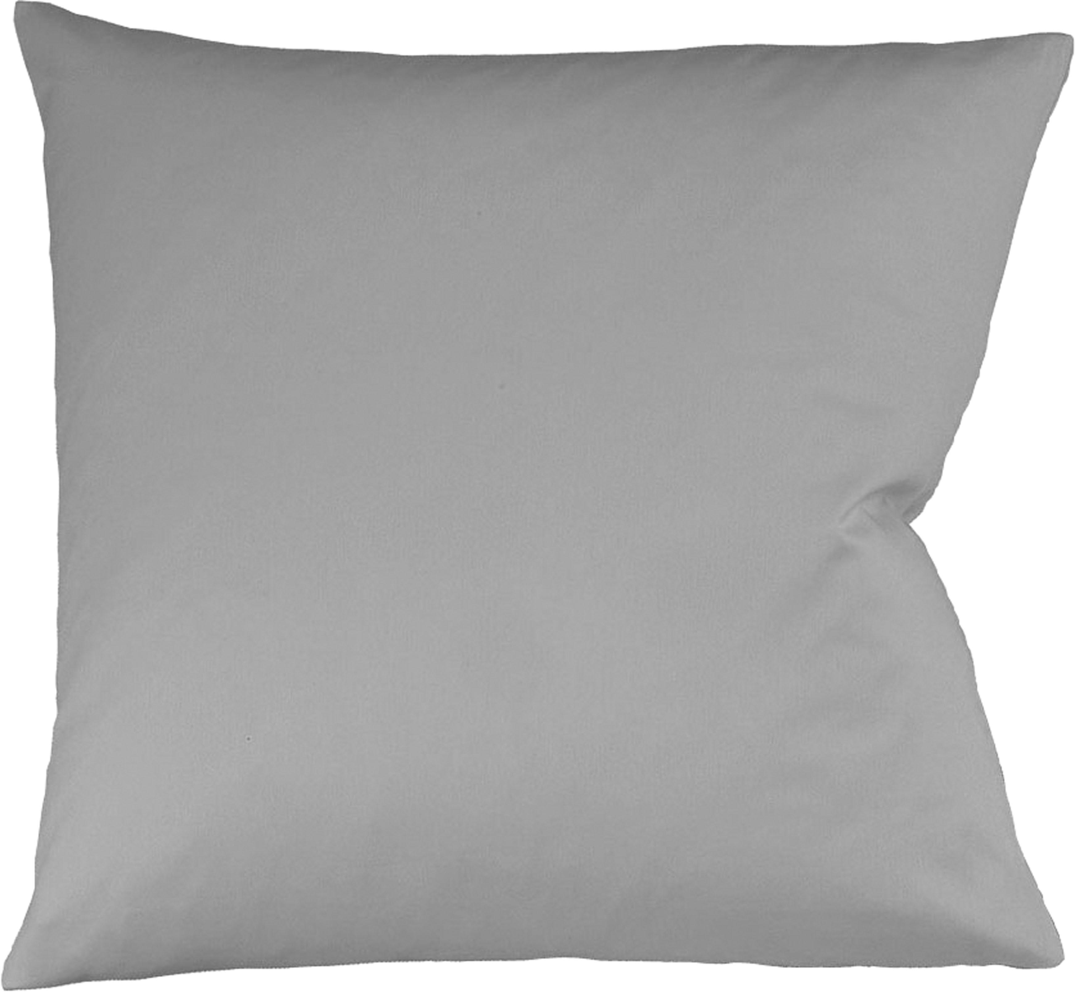 fleuresse Kissenbezug "Colours Mako Satin, 100% Baumwolle, mit Reißverschluss" Mako Satin, glänzend, glatt, Premium Qualität