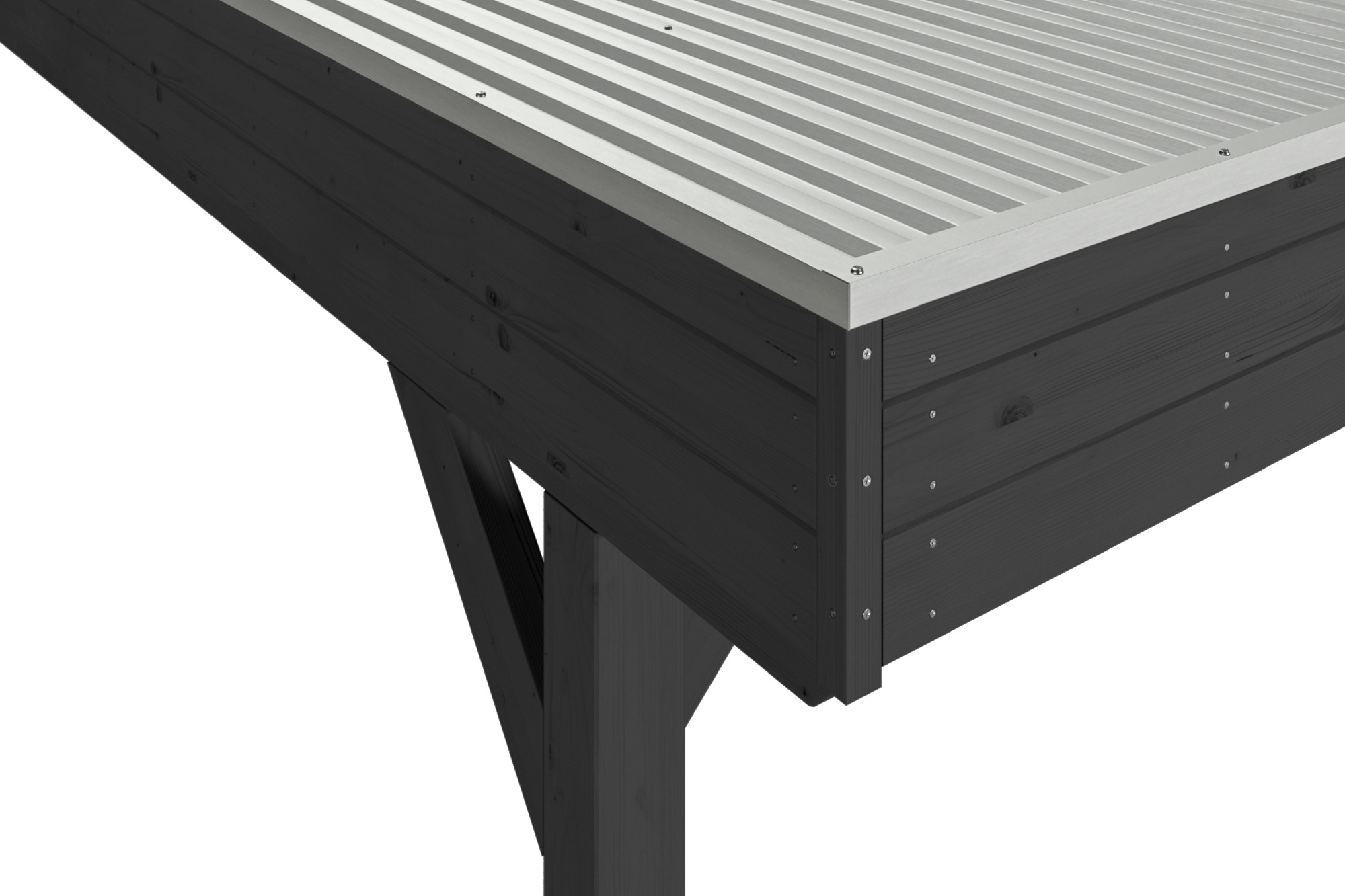 Thumbnail - Skanholz Doppelcarport "Grunewald" 590 cm Anthrazit