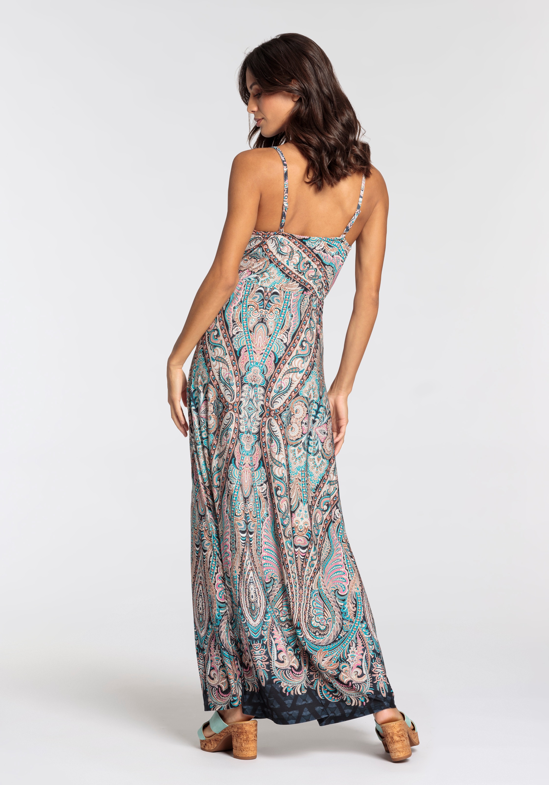 Melrose Sommerkleid, festliche Anlässe, in femininer Wickeloptik, Maxikleid günstig online kaufen