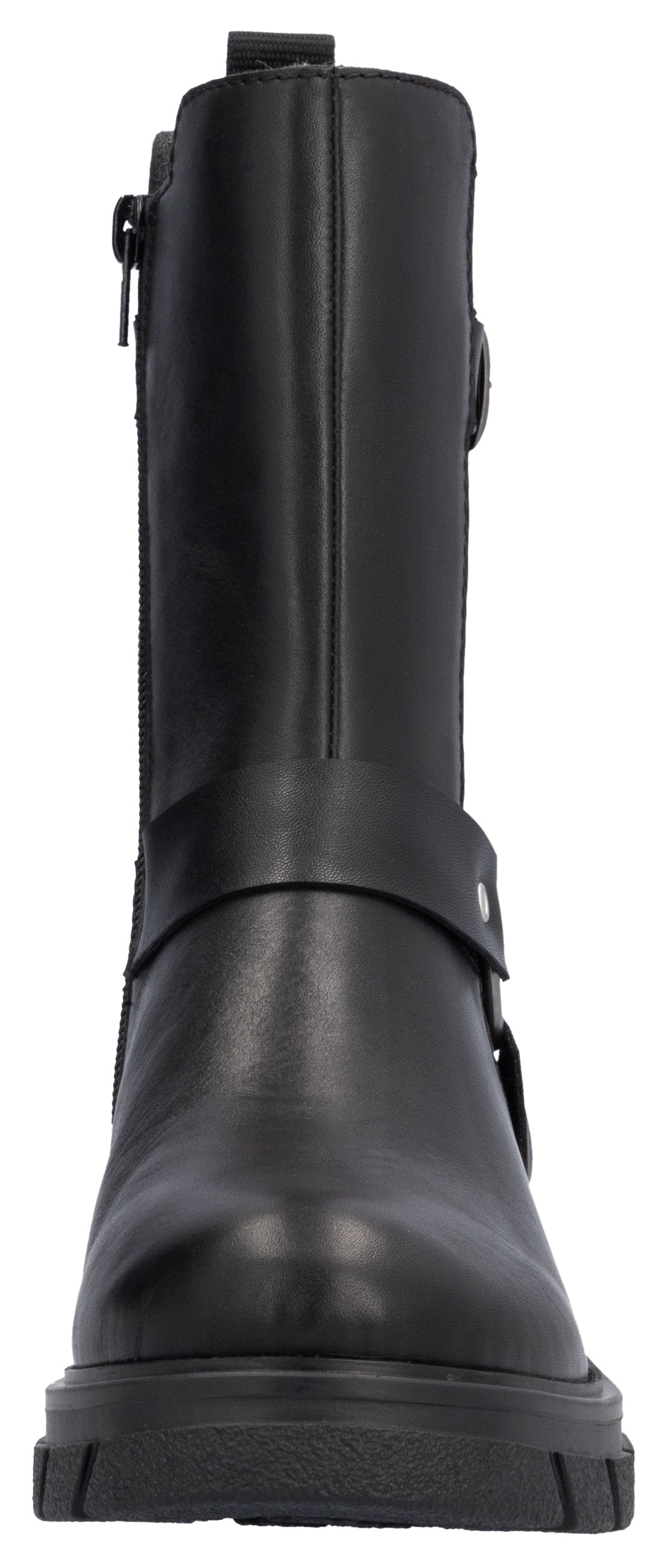 Rieker Chelseaboots, Bikerboots, Schlupfstiefelette mit Innenreißverschluss