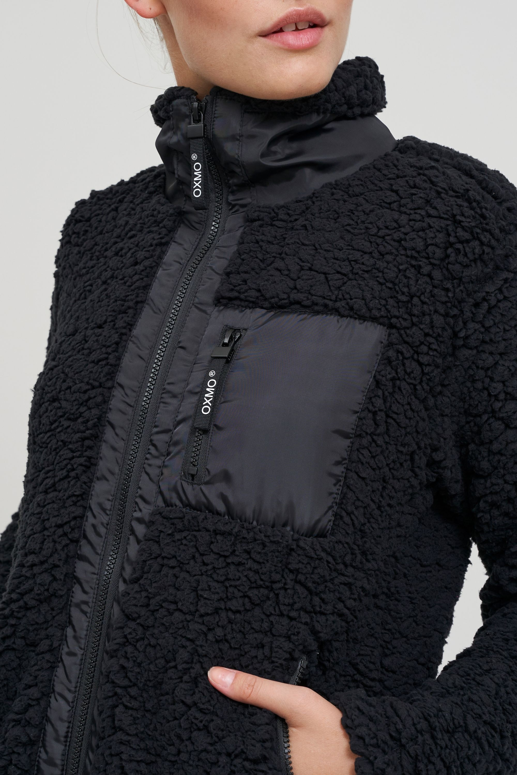 OXMO Sweatjacke »Fleecejacke OXEllin«
