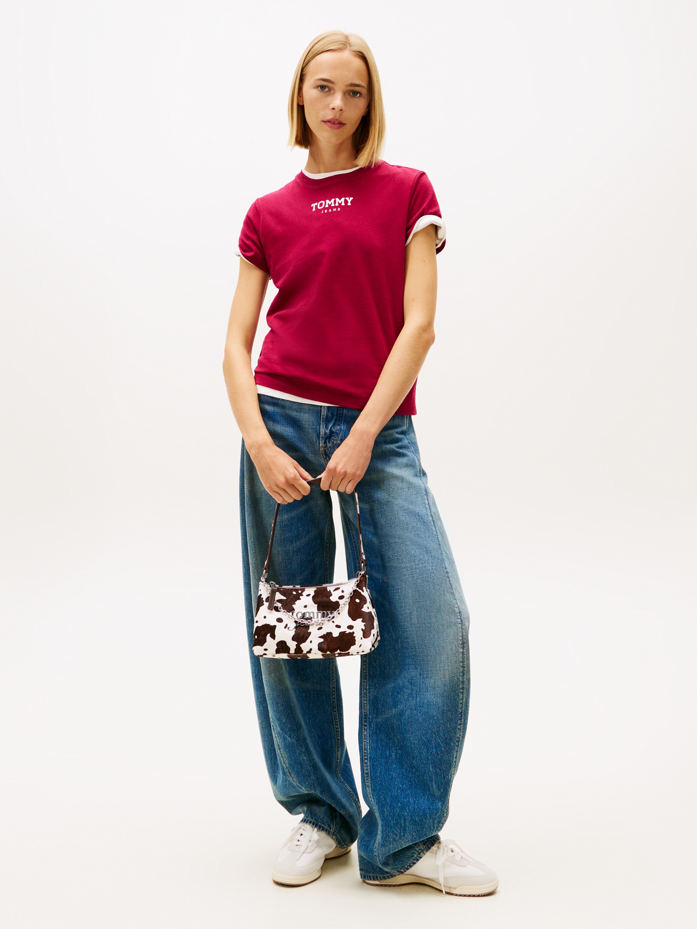 Thumbnail - Tommy Jeans Kurzarmshirt "TJW REG ESSENTIAL LOGO 2 TEE EXT"