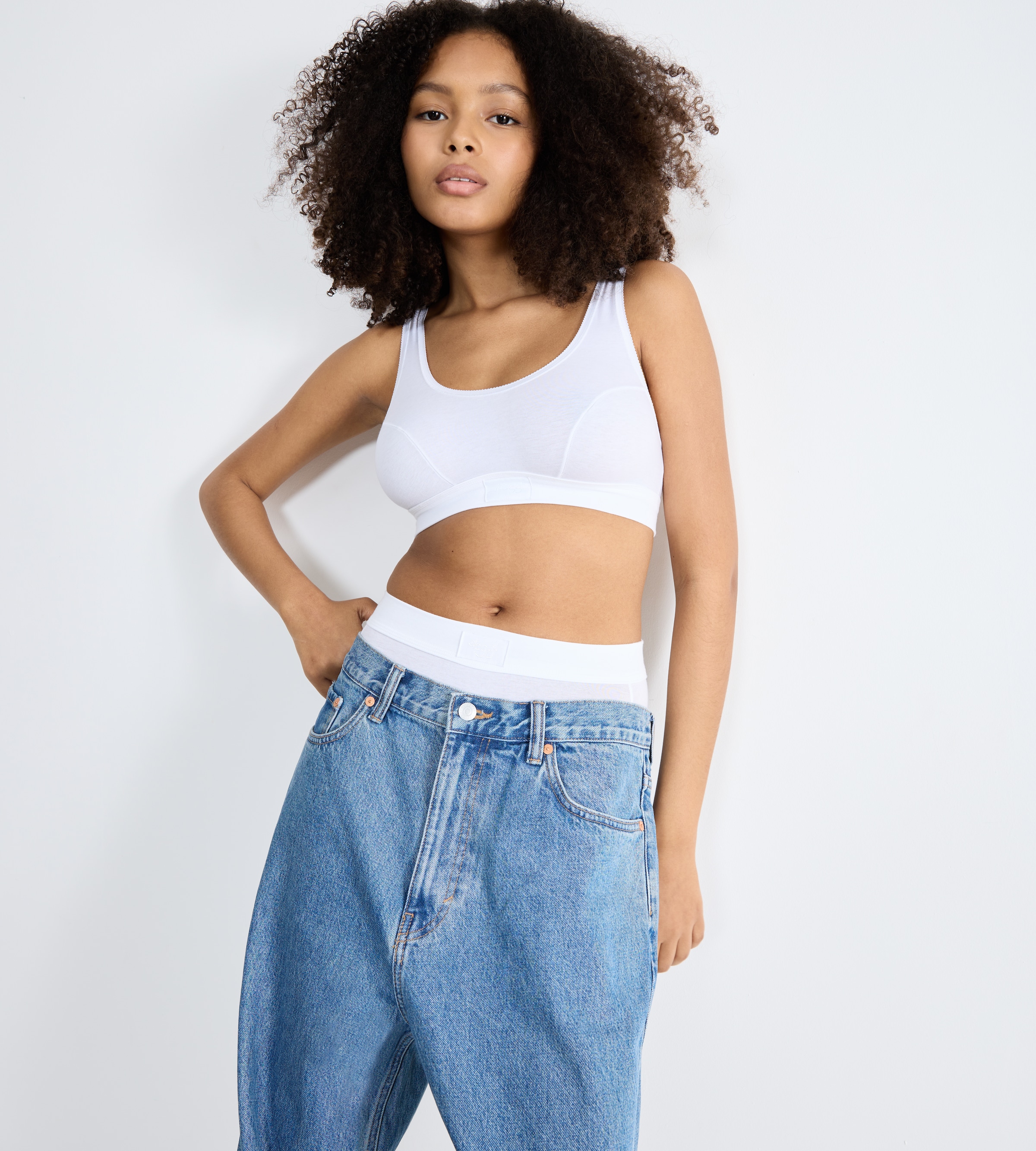 sloggi Bustier »Double Comfort T Top«, mit verstärktem Brustbereich, weich, atmungsaktiv