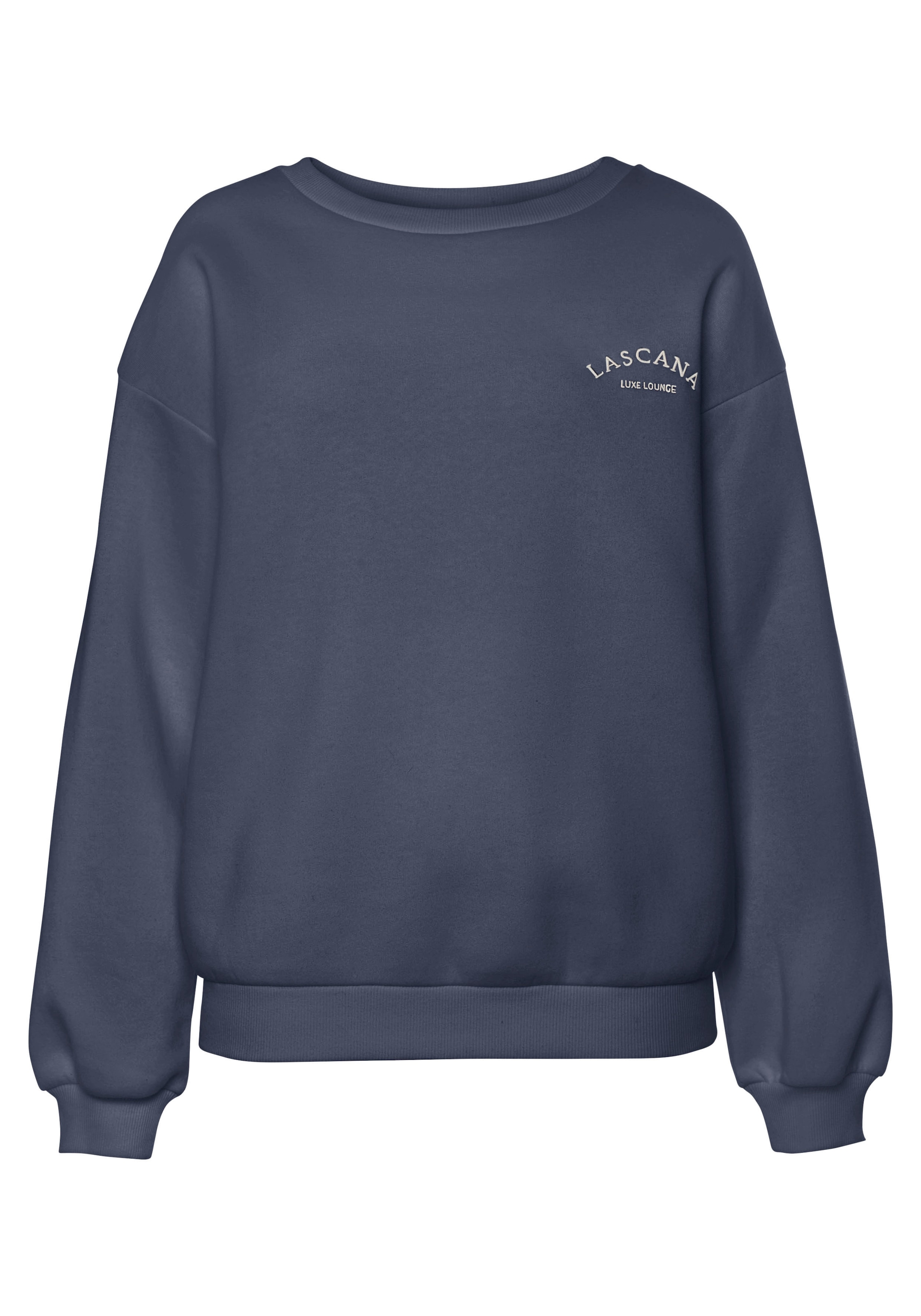 LASCANA Sweatshirt »-Pullover«, mit weiten Ärmeln, Loungewear, Loungeanzug