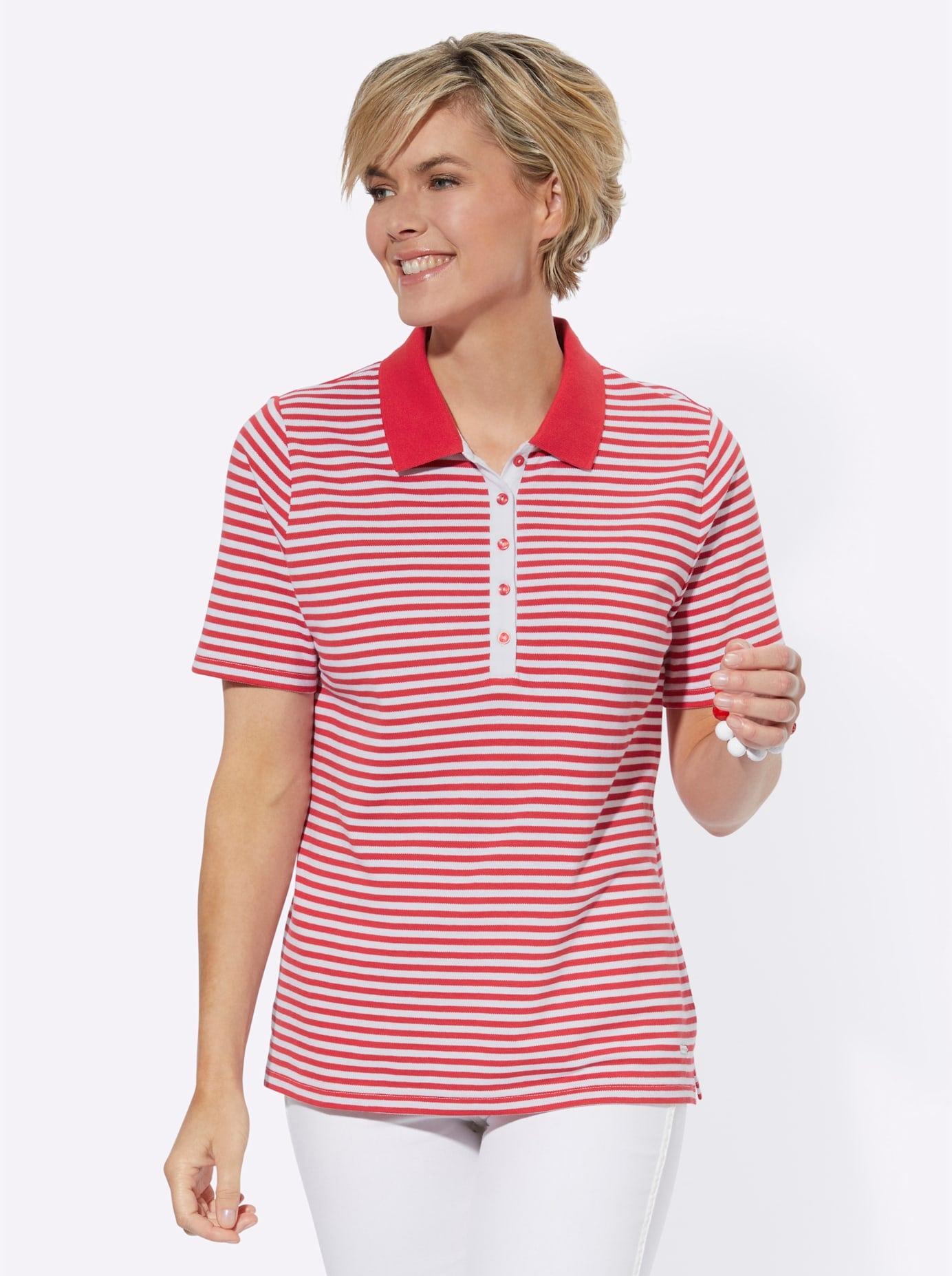 Casual Looks Poloshirt »Poloshirt«, (1 tlg.)