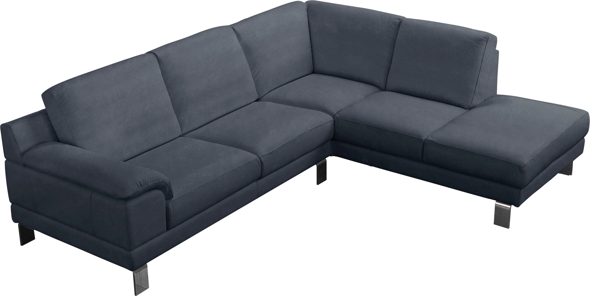 Ecksofa »Shakira«, mit Ottomane, elegante Metallfüße