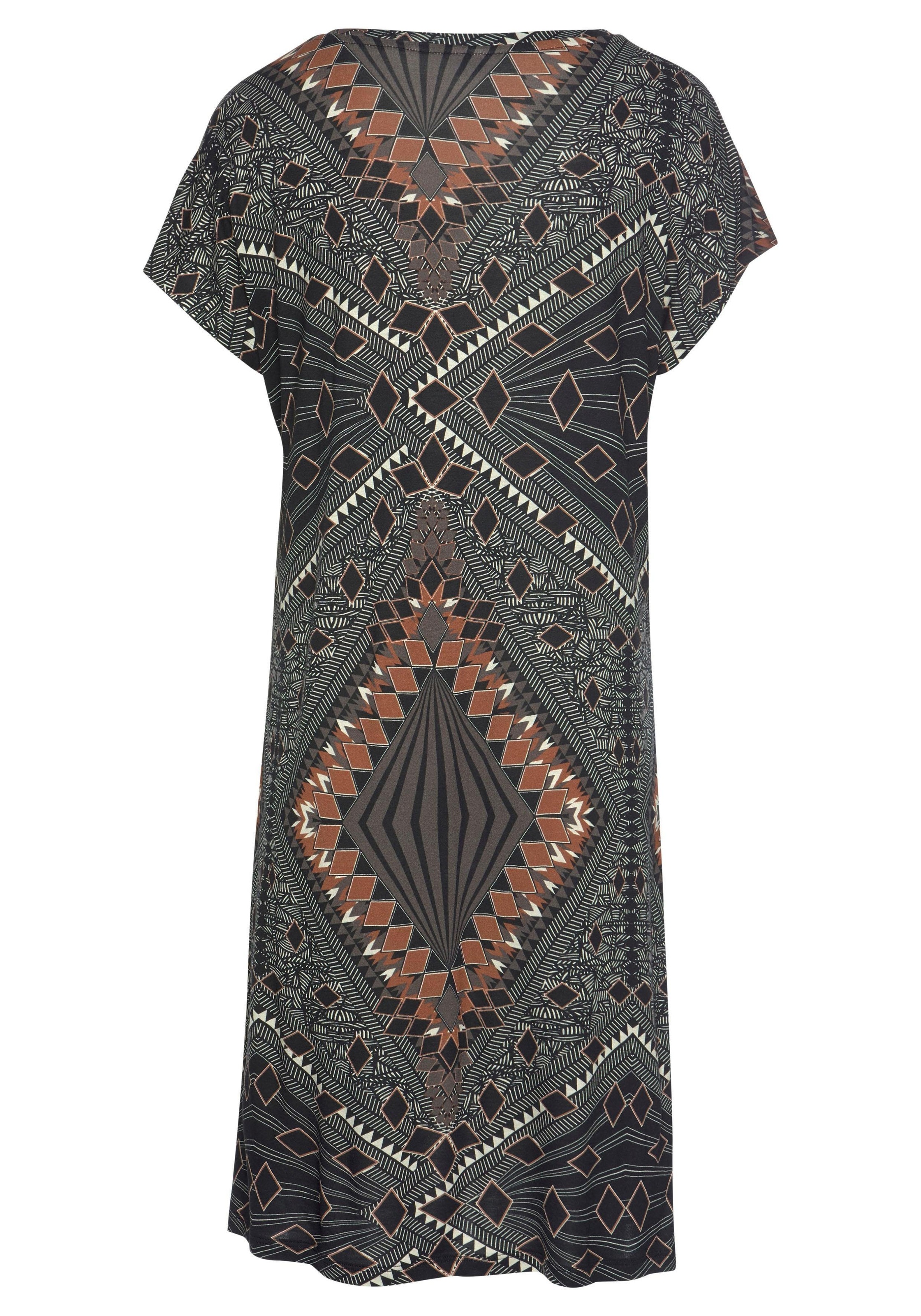 Thumbnail - LASCANA Nachthemd 1-teilig, mit Ethno-Muster