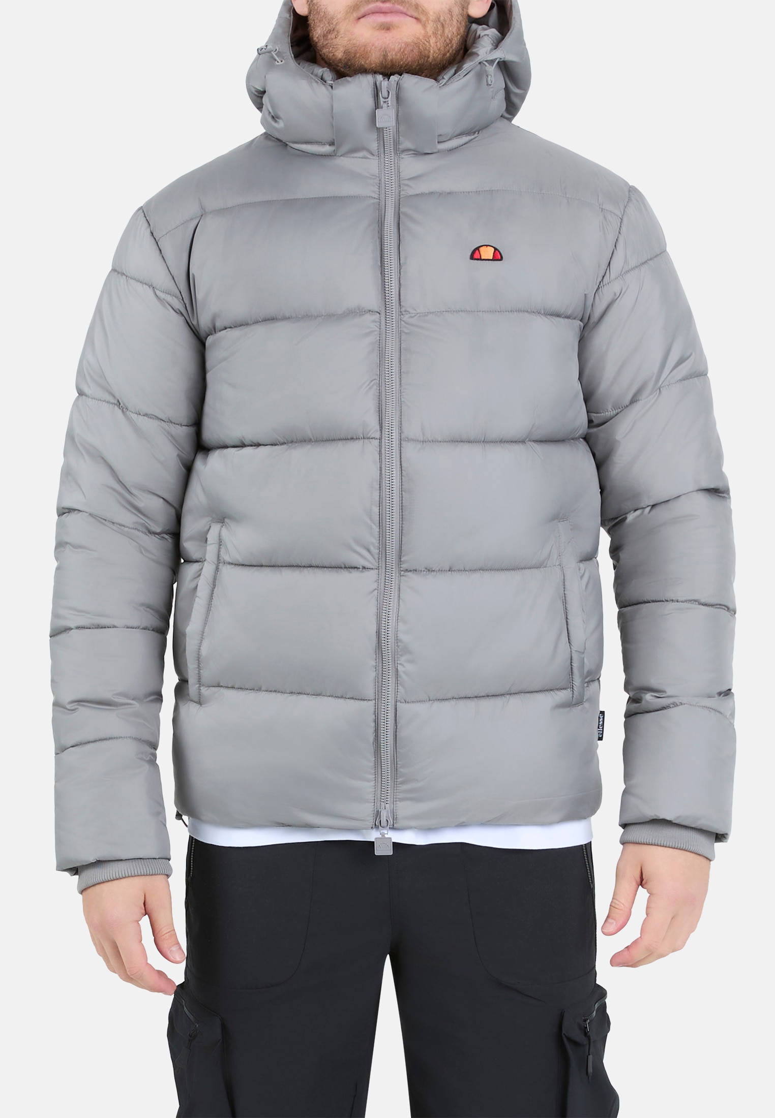 Ellesse Steppjacke "PADDERO PADDED JACKET" gepolsterte Steppjacke, mit Kapuze, normale Passform