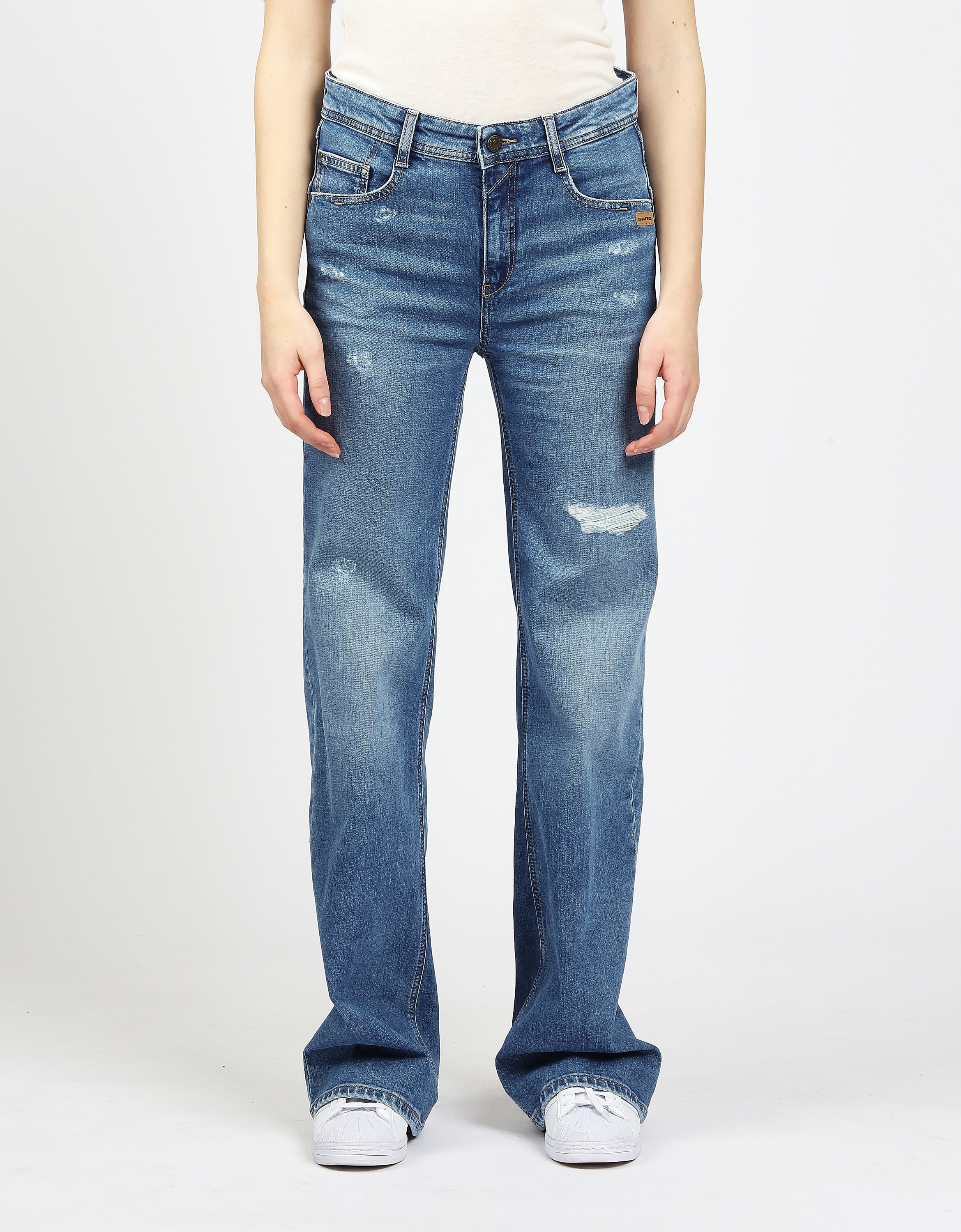 GANG Weite Jeans "GANG Jeans Wide Fit 94AMELIE WIDE" günstig online kaufen
