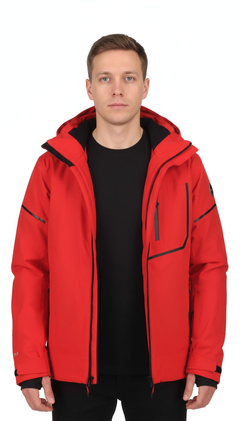 Icepeak Skijacke "ICEPEAK FRISCO" mit wasserdichtem Obermaterial, atmungsaktiv, winddicht