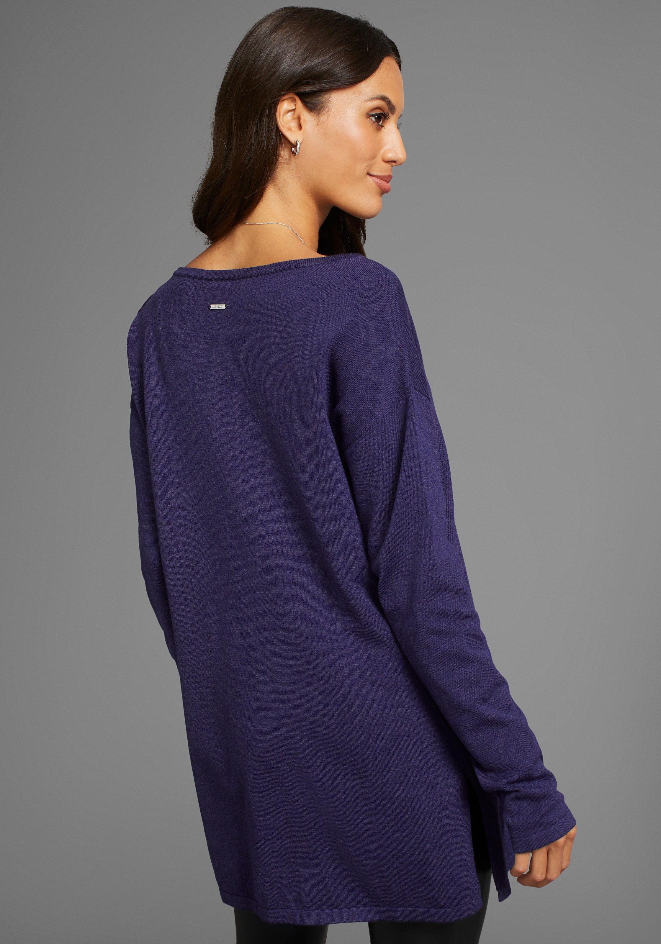 Laura Scott Longpullover, mit Schleifendetail günstig online kaufen
