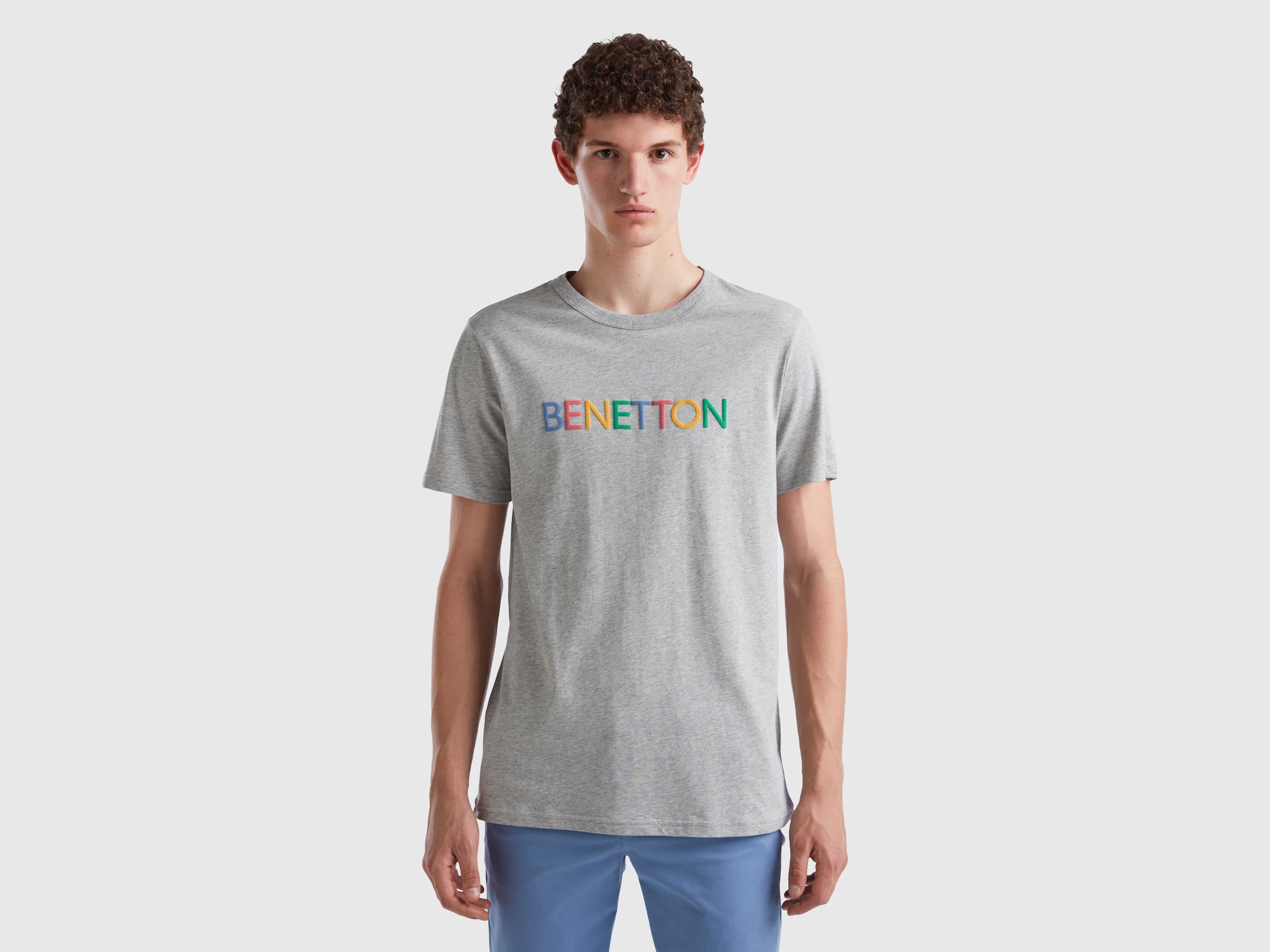 Benetton Benetton ▷ United of T-Shirt, | Aufdruck BAUR Colors für mit