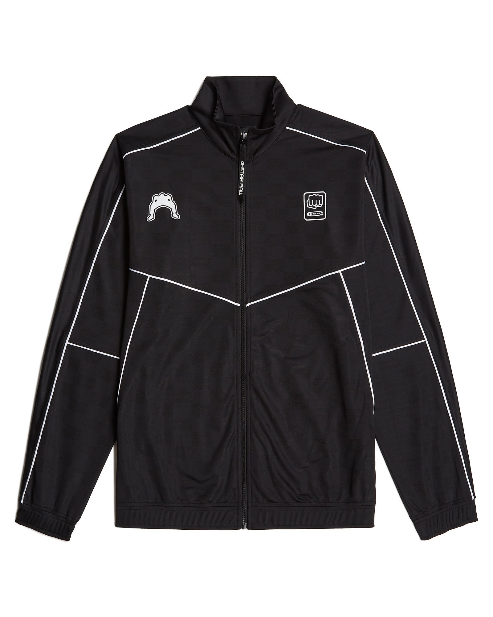 G-STAR T-Shirt »Football Track Top Zip Thru«