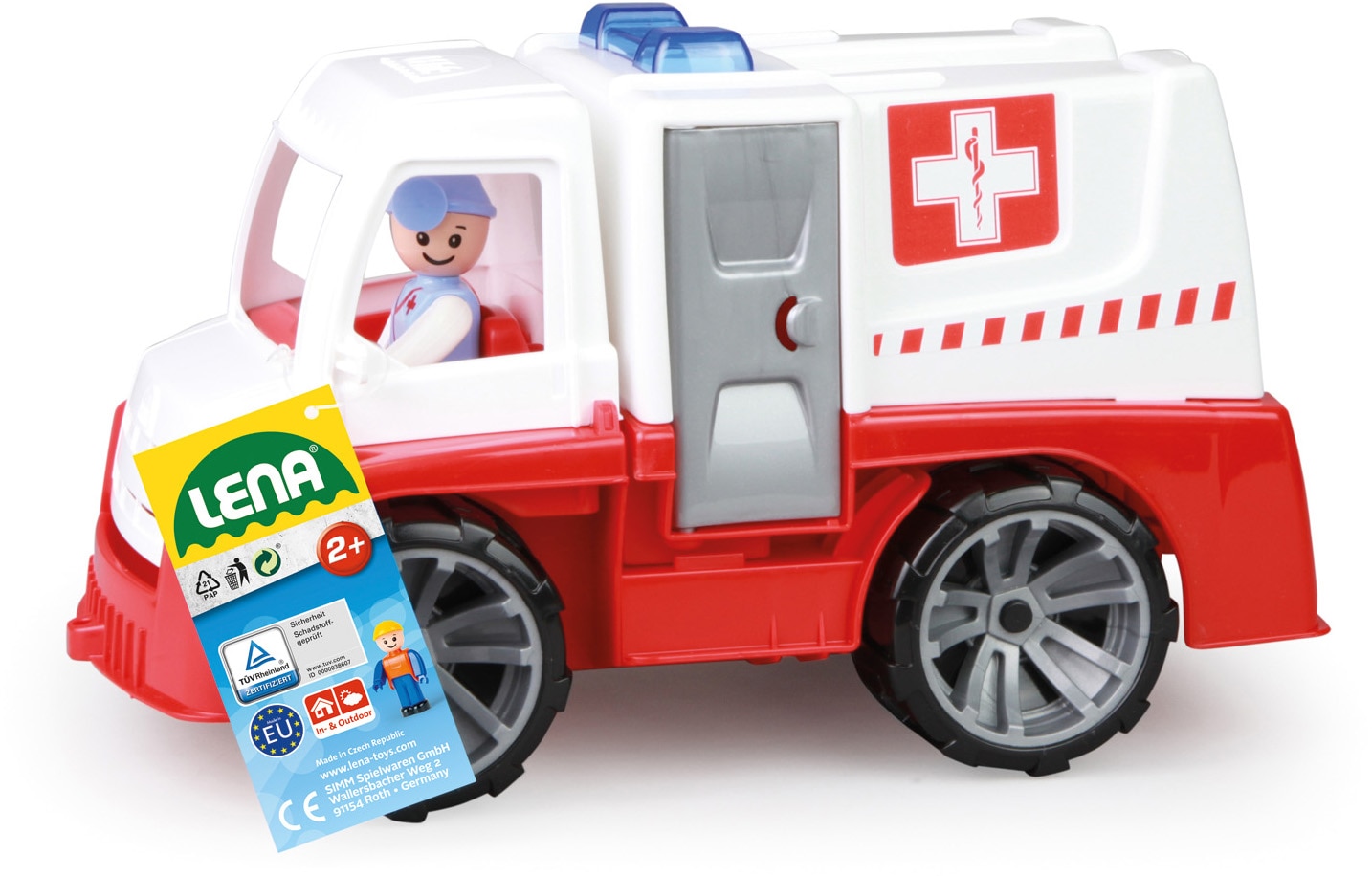 Lena® Spielzeug-Krankenwagen »Truxx«, Made in Europe