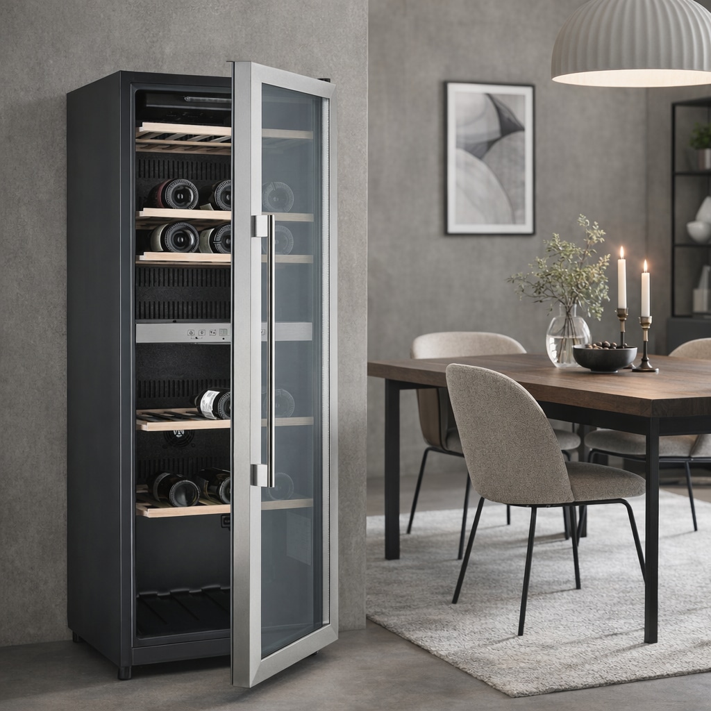 Hanseatic Weinkühlschrank »HWC77FCIA« für 77 Stk. Standardflaschen á 075l