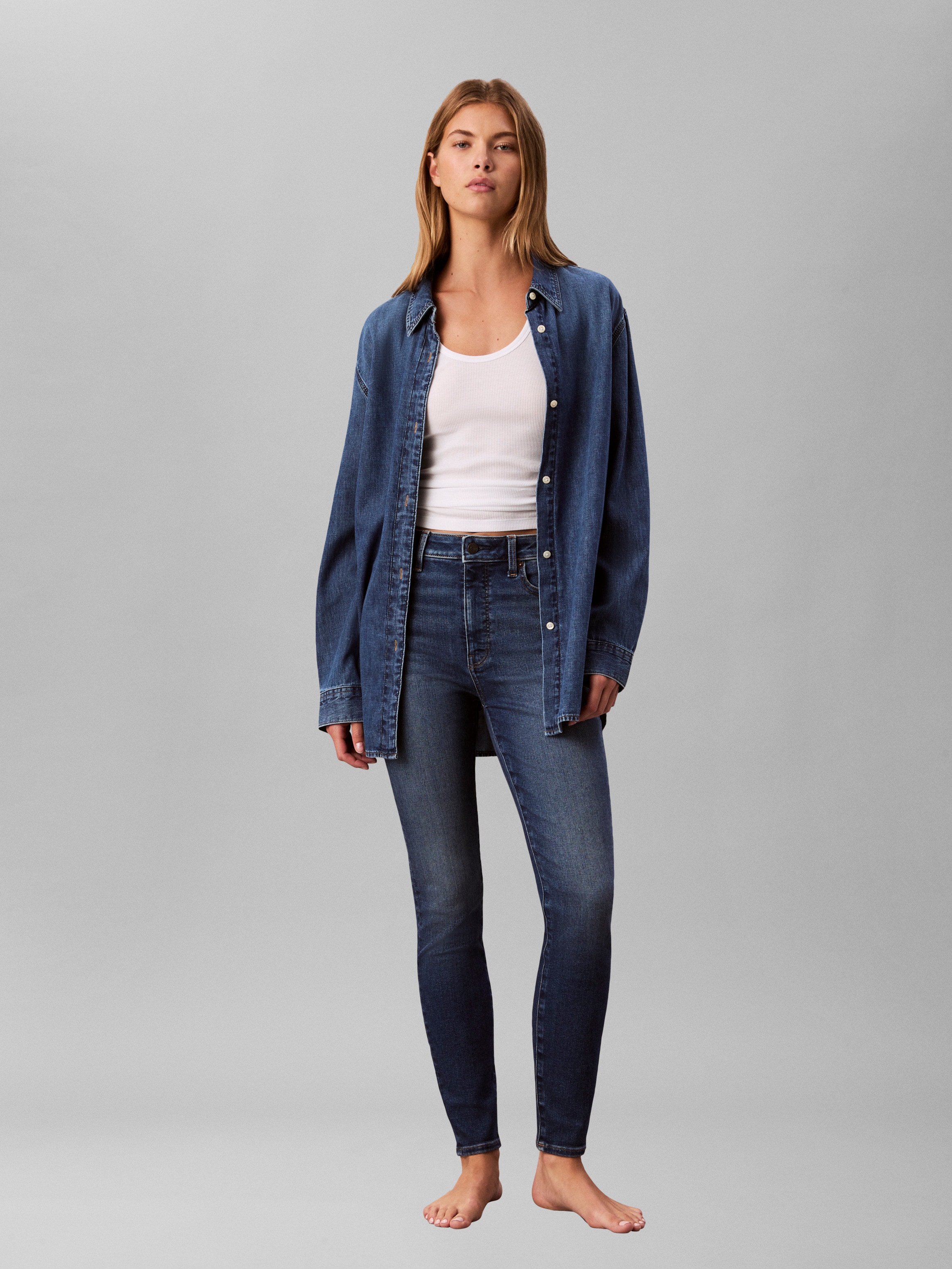 Calvin Klein Jeans Skinny-fit-Jeans »HIGH RISE SKINNY« Skinny fit