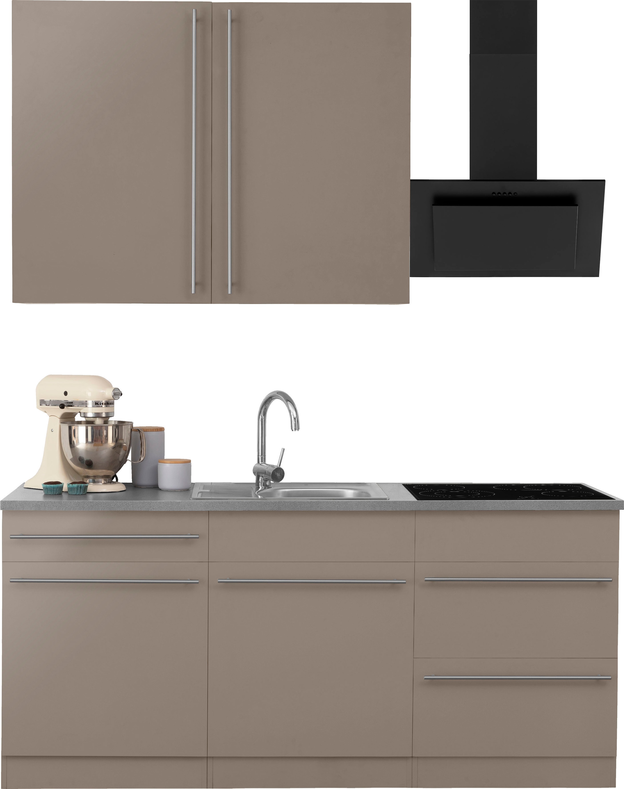 wiho Küchen Küche "Chicago", wahlweise mit E-Geräten, Breite 180 cm