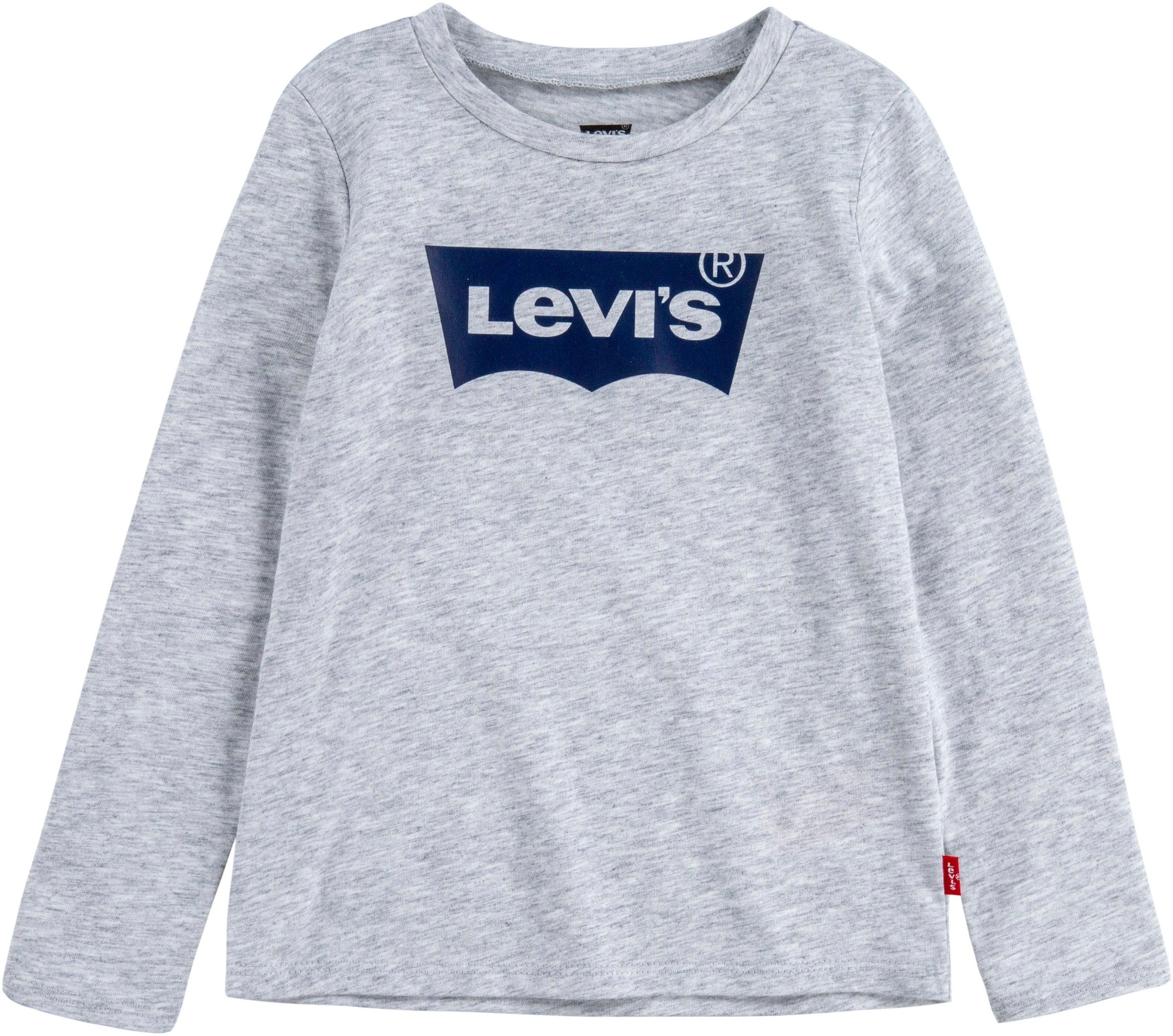 Thumbnail - Levis Kids Langarmshirt "LS BATWING TEE" mit Logo Print for GIRLS