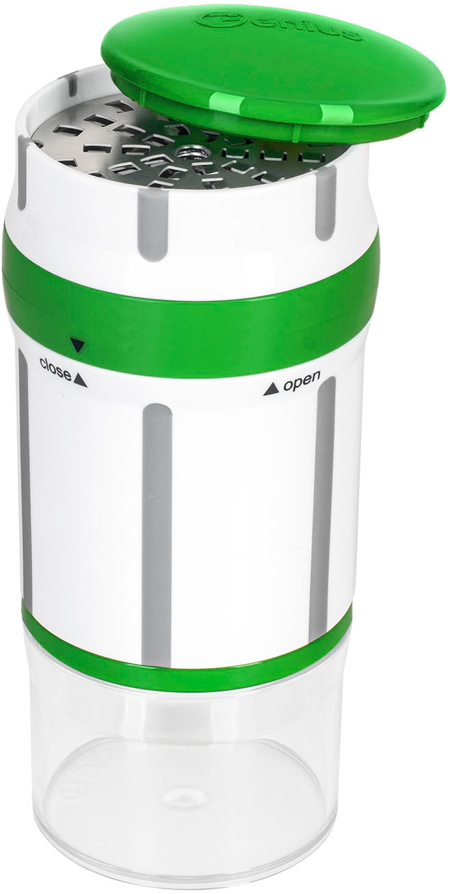 Genius Gemüse-Scheibenschneider »Nicer Dicer Maestro inkl. Knoblauch-Schneider G5, Set 6tlg«, (Spar-Set, 6 tlg.), Super handlich & immer im Einsatz, wechselbare Einsätze