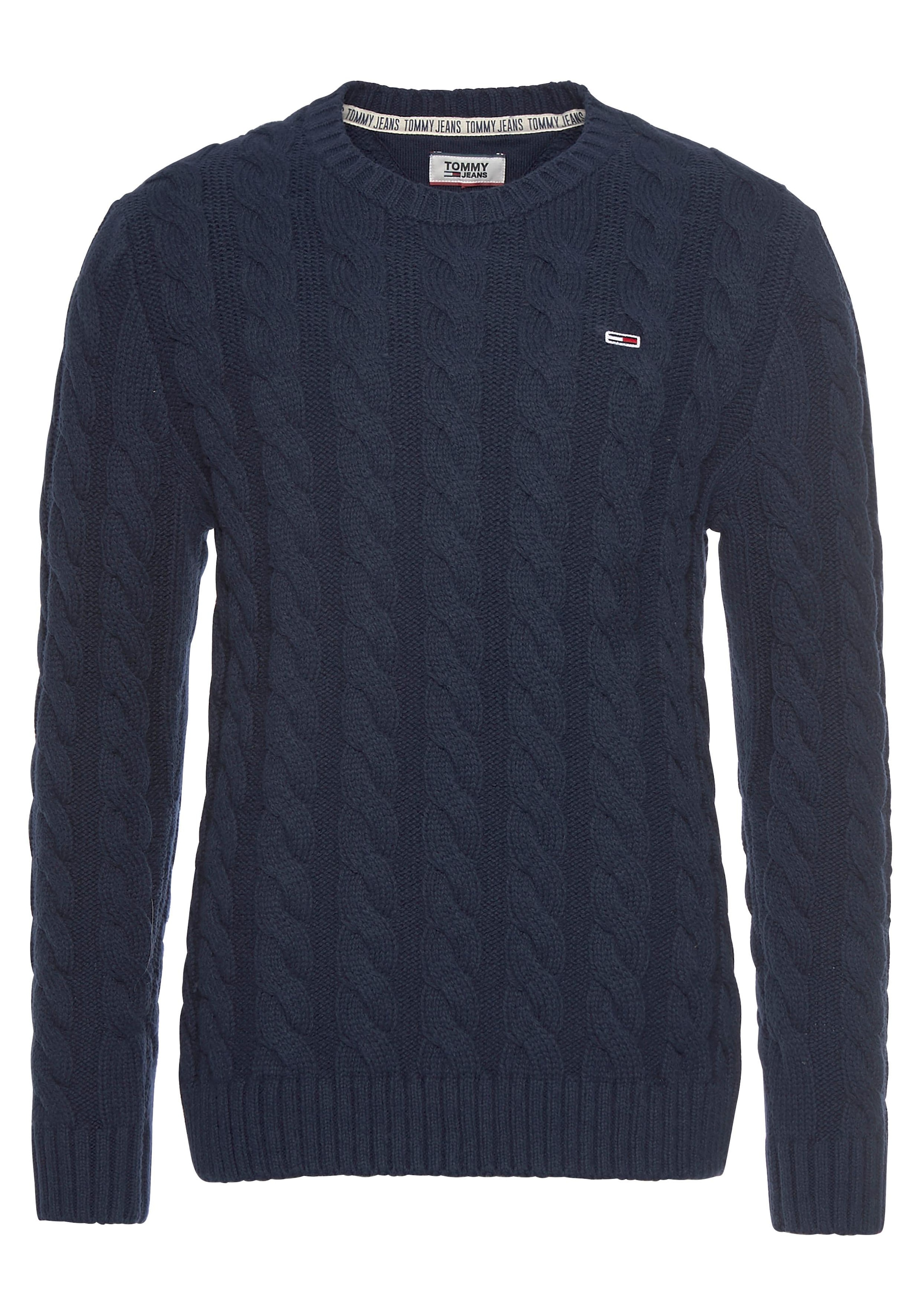Tommy Jeans Strickpullover »TJM ESSENTIAL CABLE SWEATER«