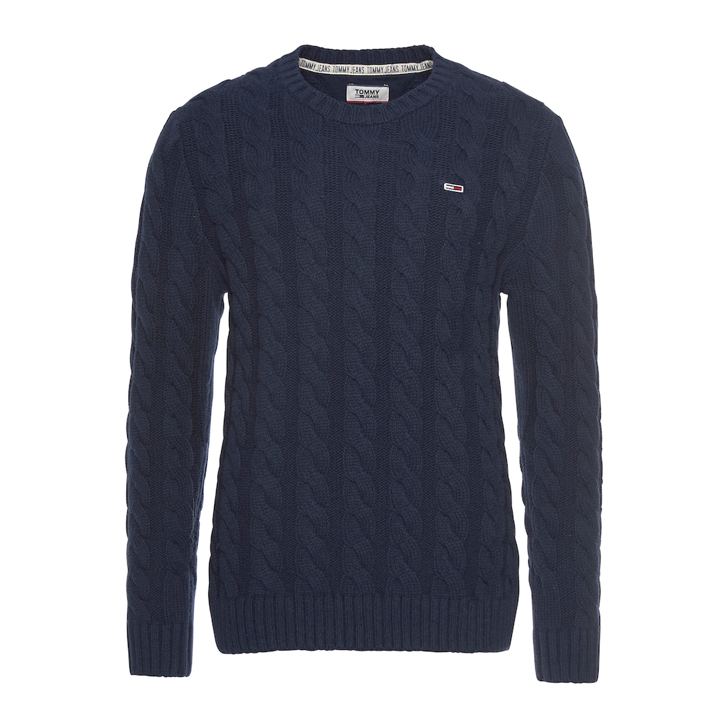 Tommy Jeans Strickpullover »TJM ESSENTIAL CABLE SWEATER«