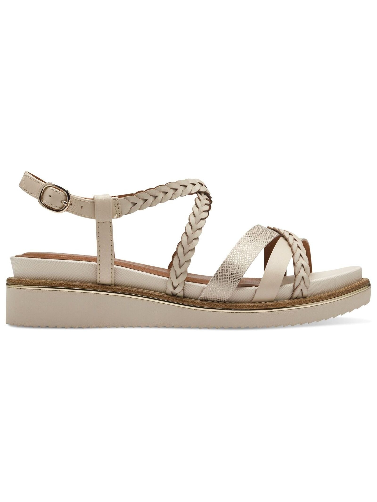 Tamaris Keilsandalette »Tamaris Sandalen Leder/Synthetik«
