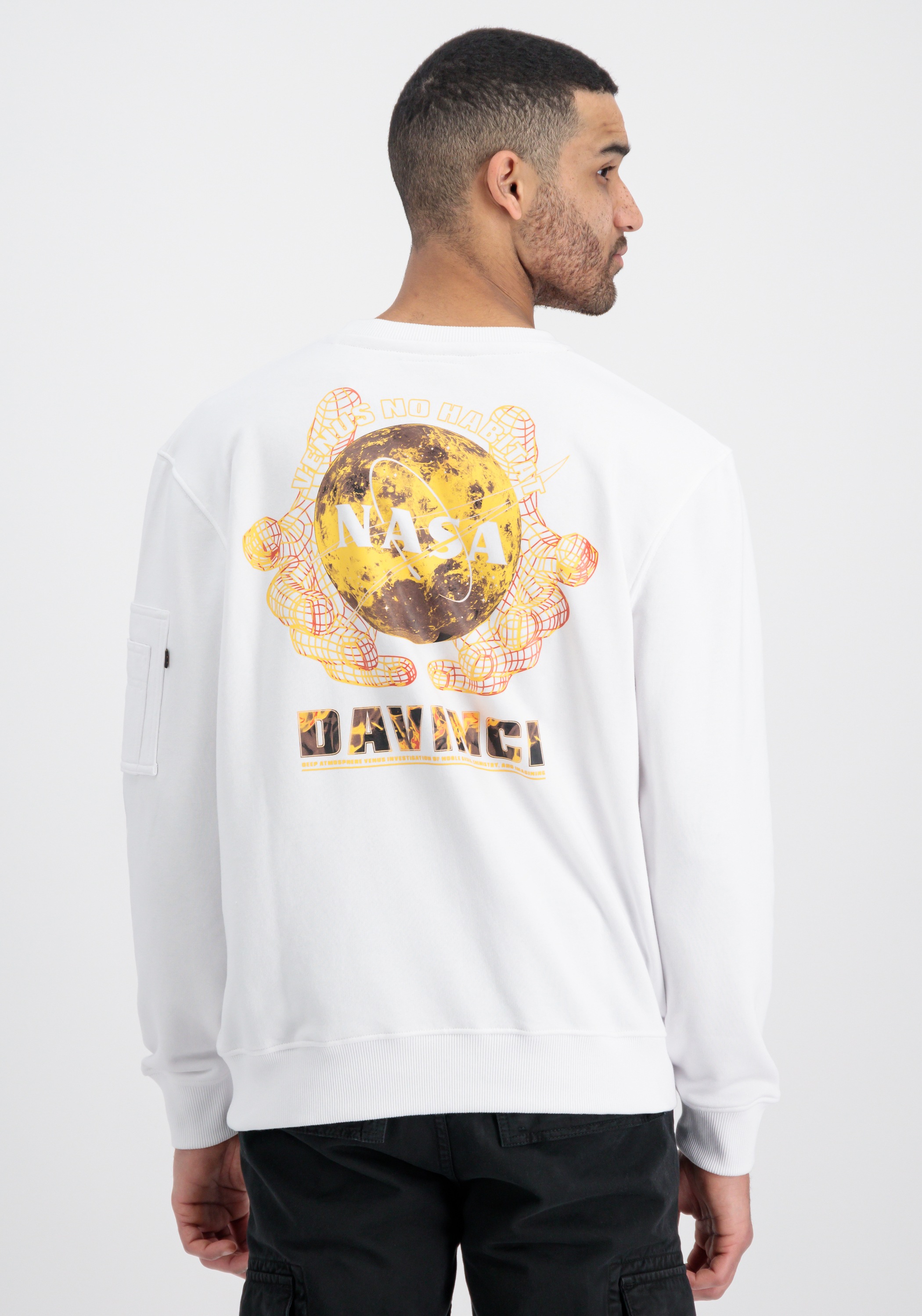 Thumbnail - Alpha Industries Sweater "NASA Davinci Sweatshirt"