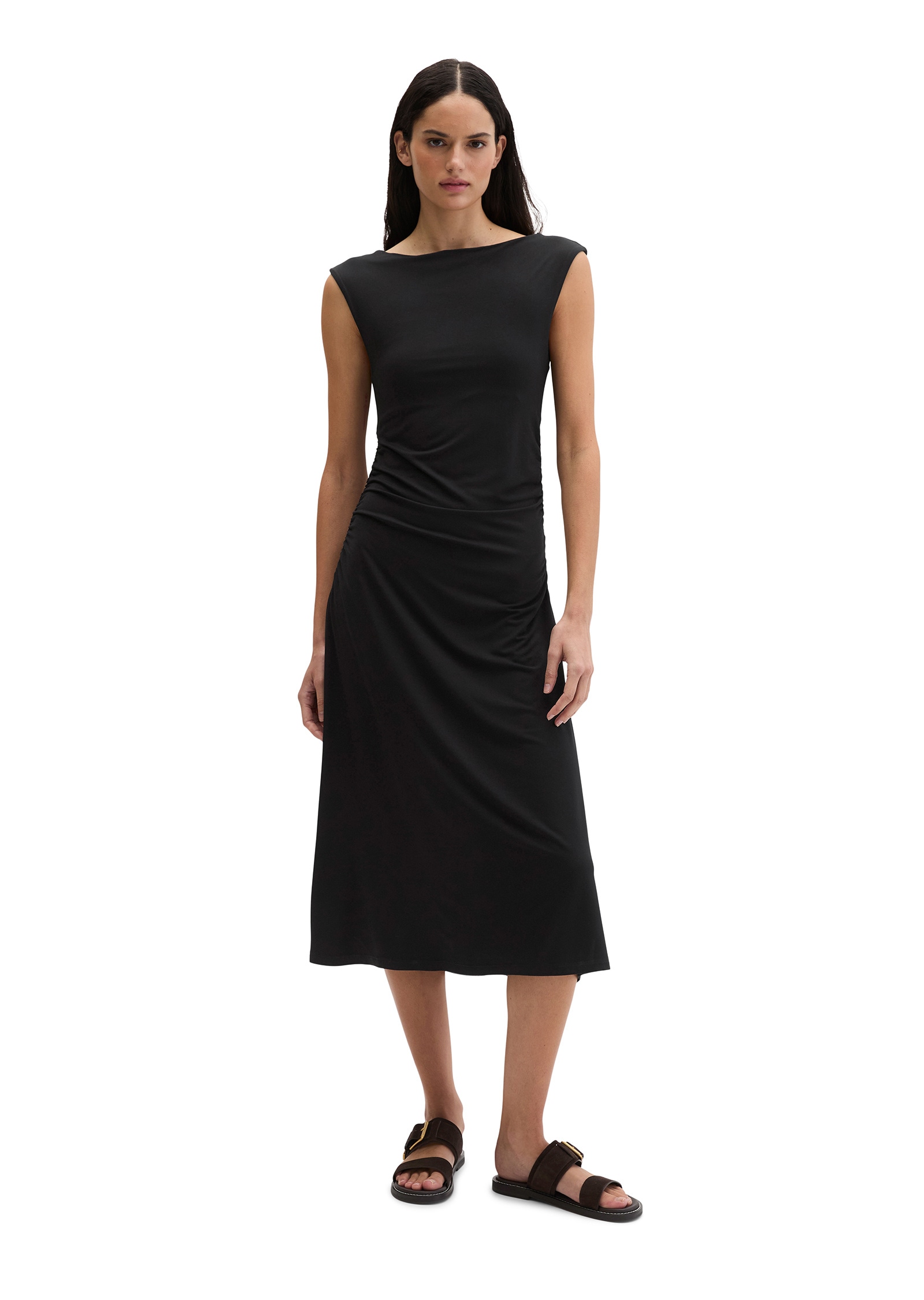 Marc O'Polo Jerseykleid »mit geraffter Seitenpartie«