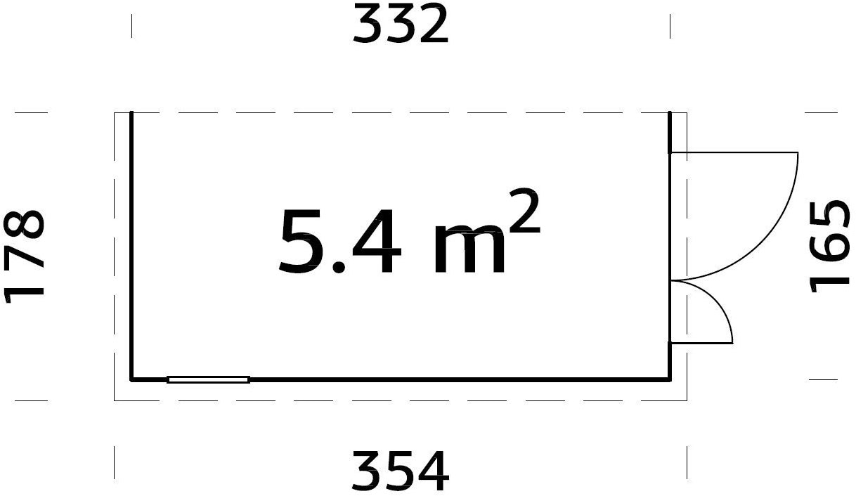 Palmako Gerätehaus »Mia«