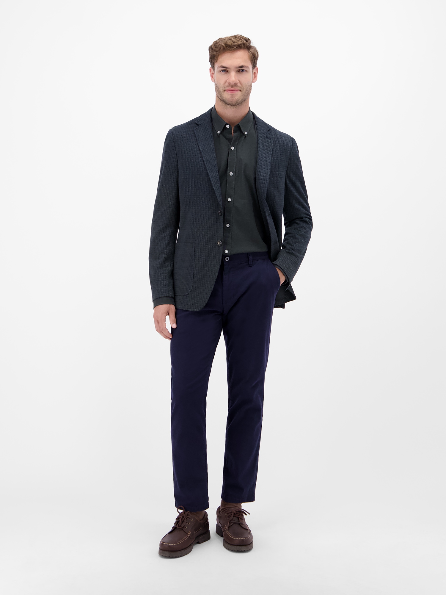 LERROS Jerseysakko »LERROS Twill-Sakko für Herren«