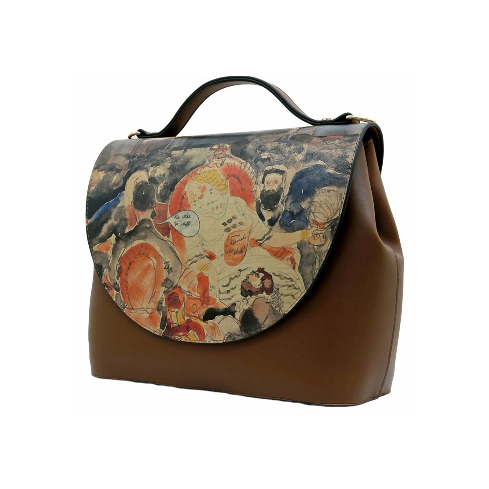 DOGO Henkeltasche "Handy Bag Be Still Damen Handtaschen (Fashion) / Neutral günstig online kaufen