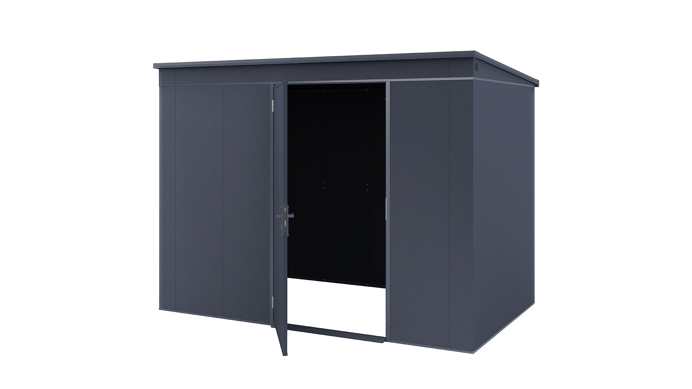 weka Gerätehaus »Gary 8« Metall pulverbeschichtet, Größe 8