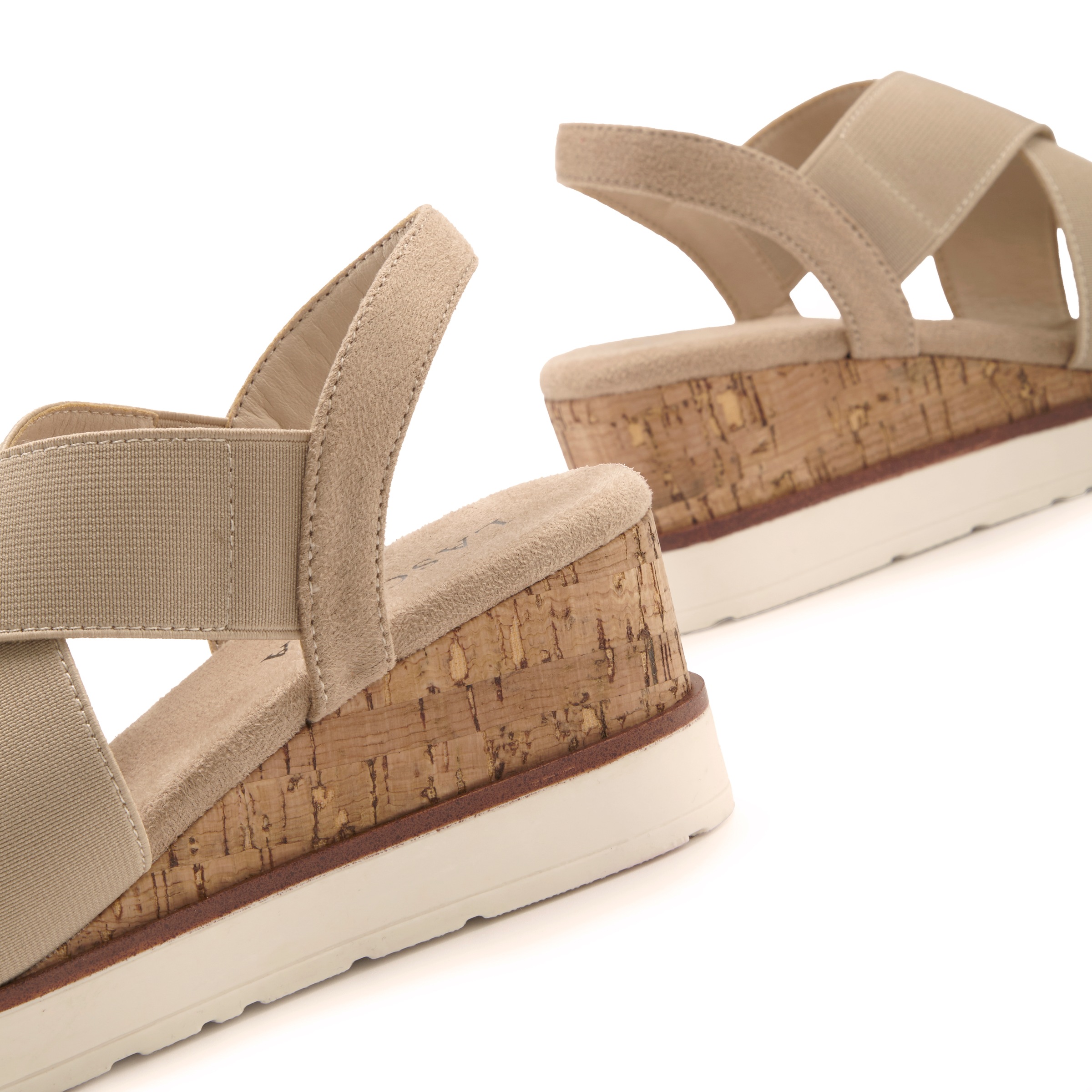 LASCANA Sandalette "Sommerschuh", Sandale, Sommerschuh mit Keilabsatz und e günstig online kaufen