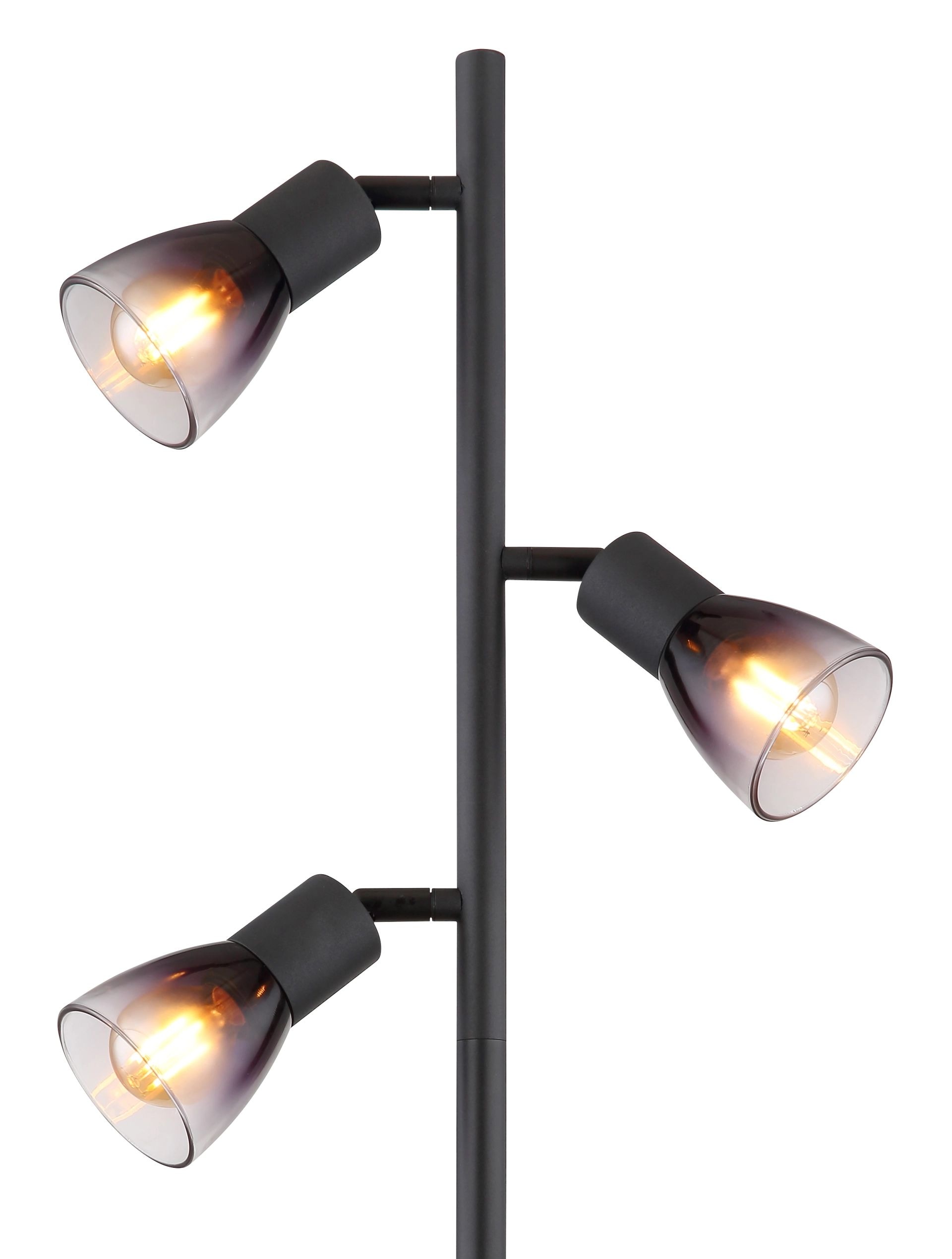 GLOBO LIGHTING Stehlampe »SATELLA«, Leuchtmittel E14 | ohne Leuchtmittel, Fußtrittschalter im Kabel