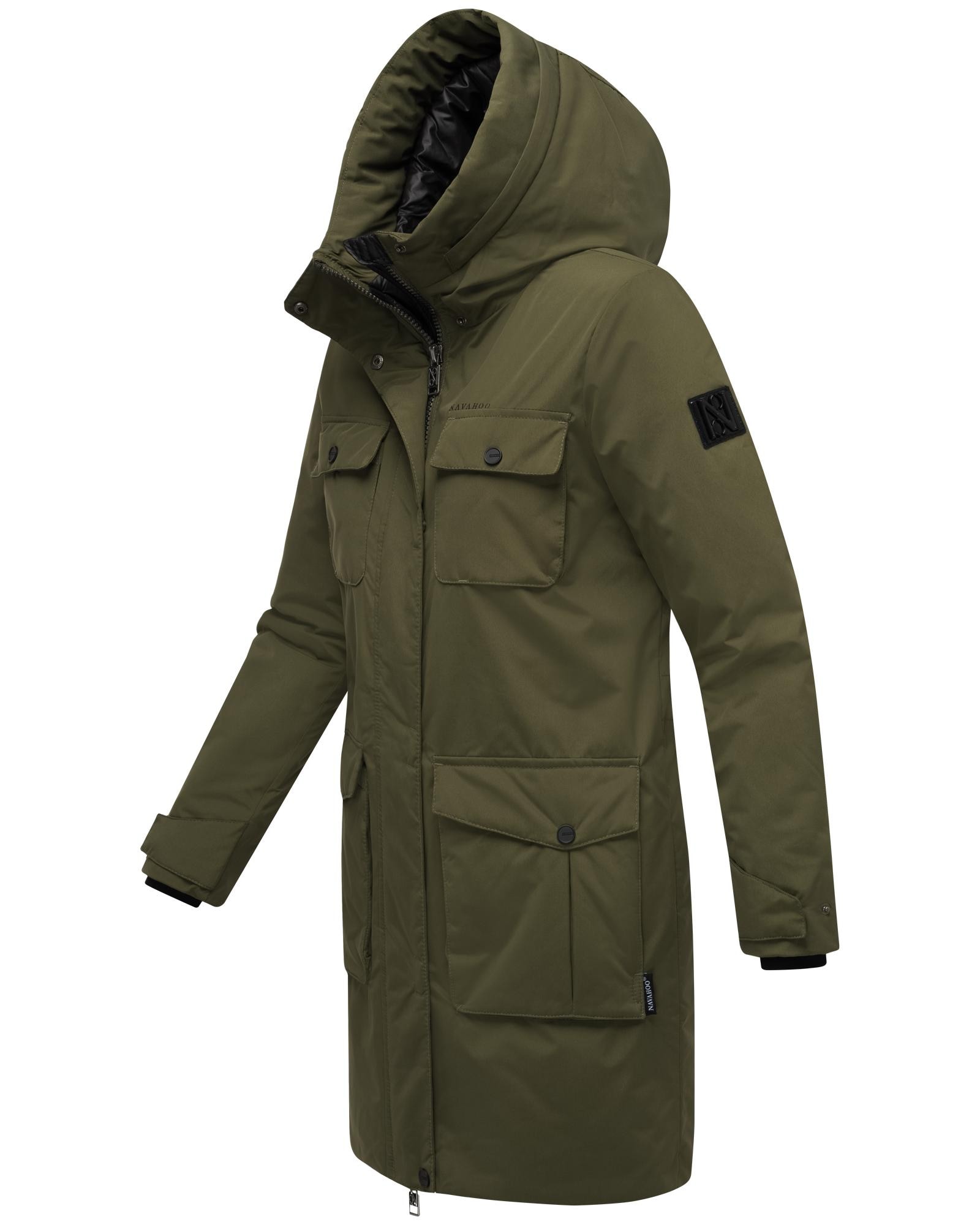 Navahoo Winterjacke »Eissturm 14«, mit Kapuze, Wasserabweisende Jacke mit Kapuze