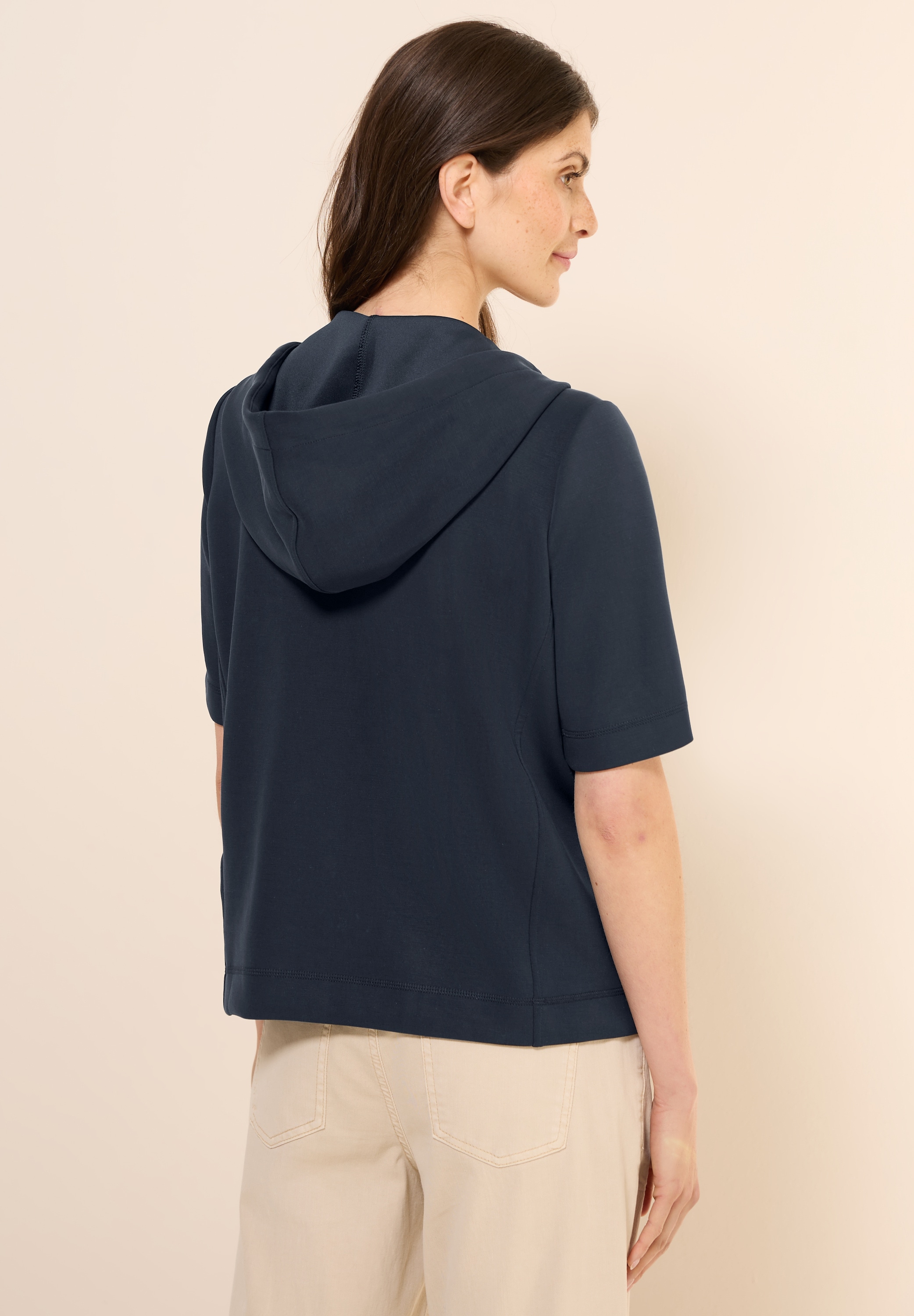 Cecil Sweatjacke, mit Kapuze mit Tunnelzugband